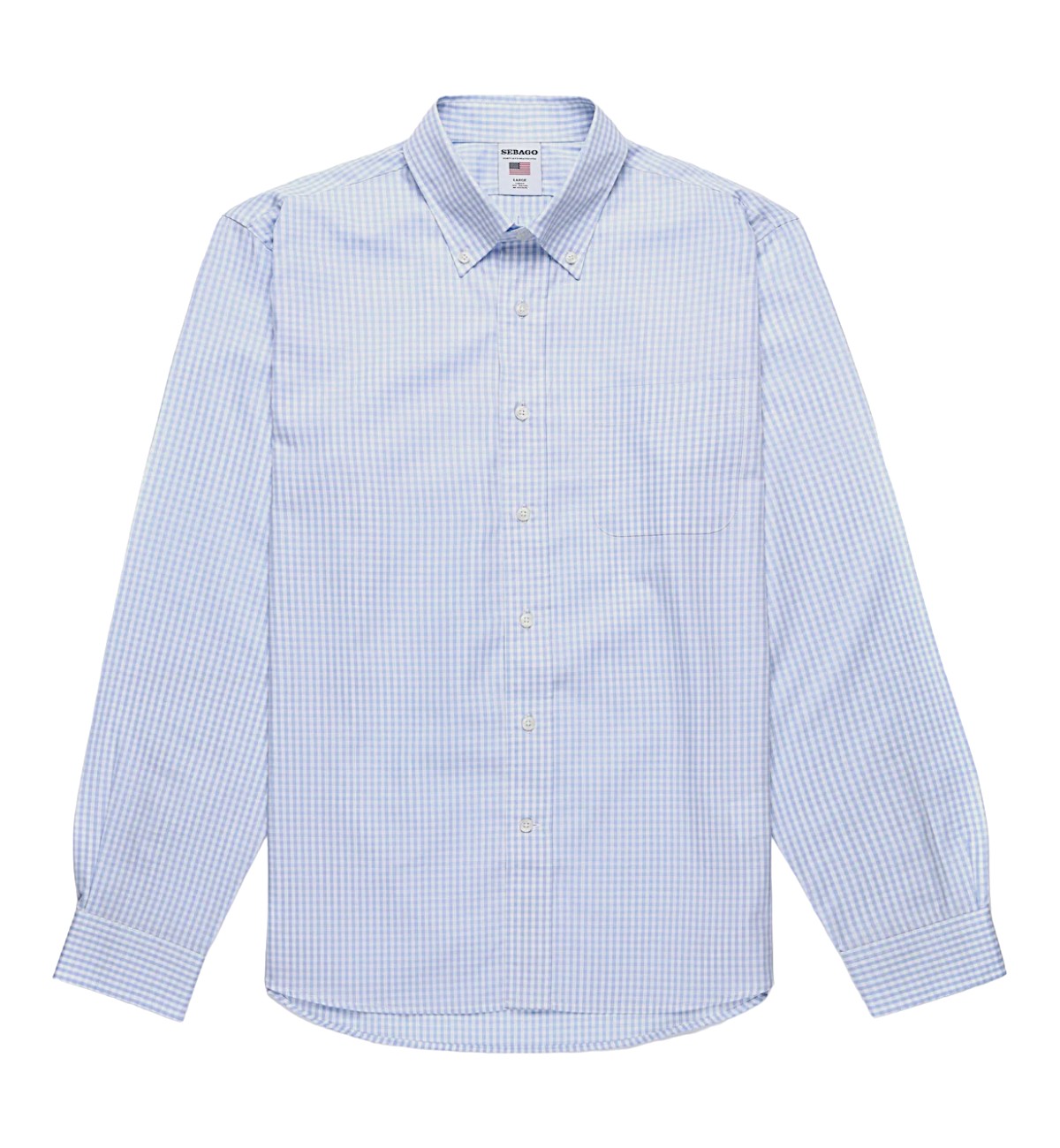 SEBAGO CAMICIA B.DOWN PURO COTONE