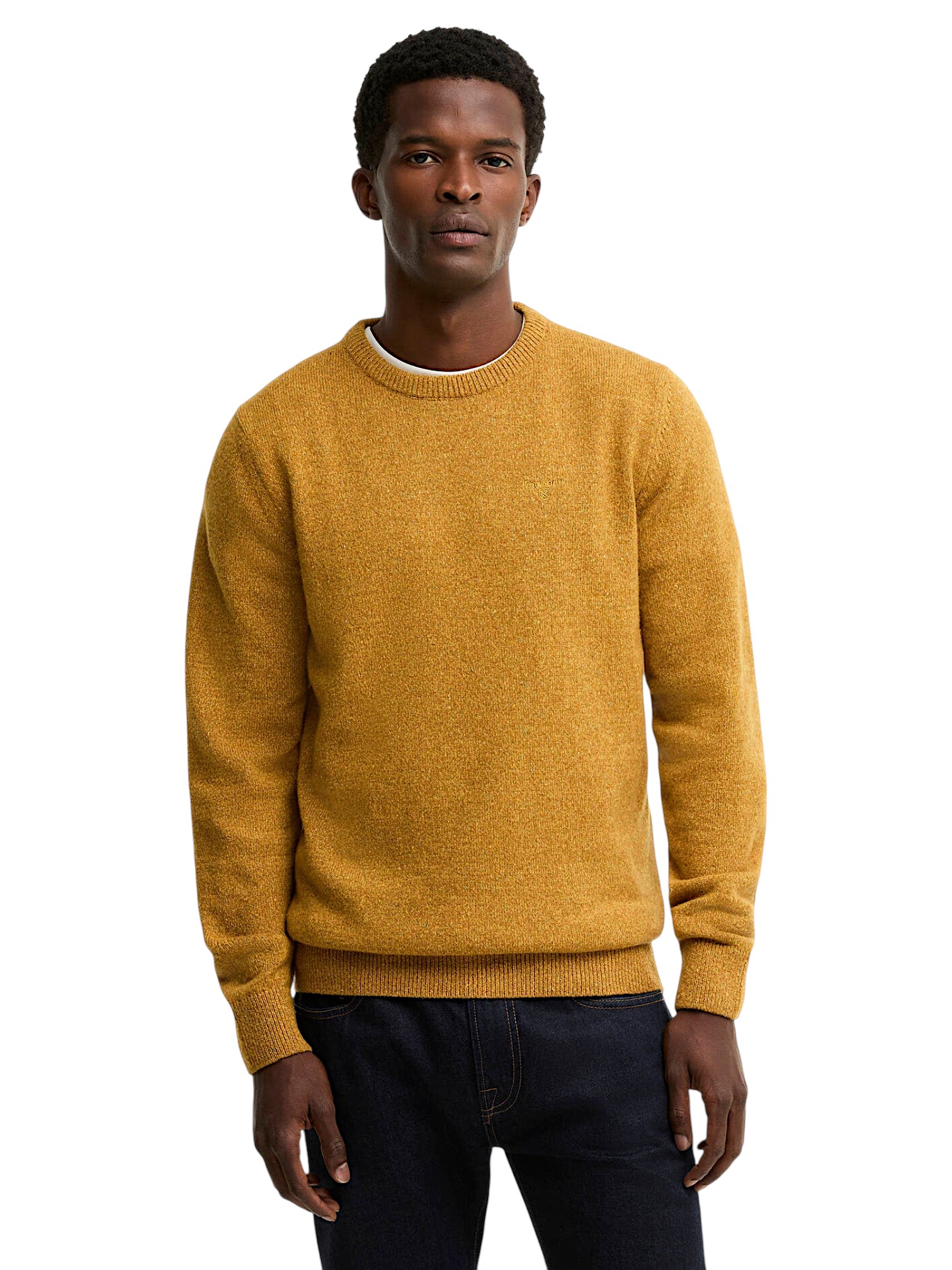 BARBOUR MAGLIA GIROCOLLO EFFETTO TWIDD