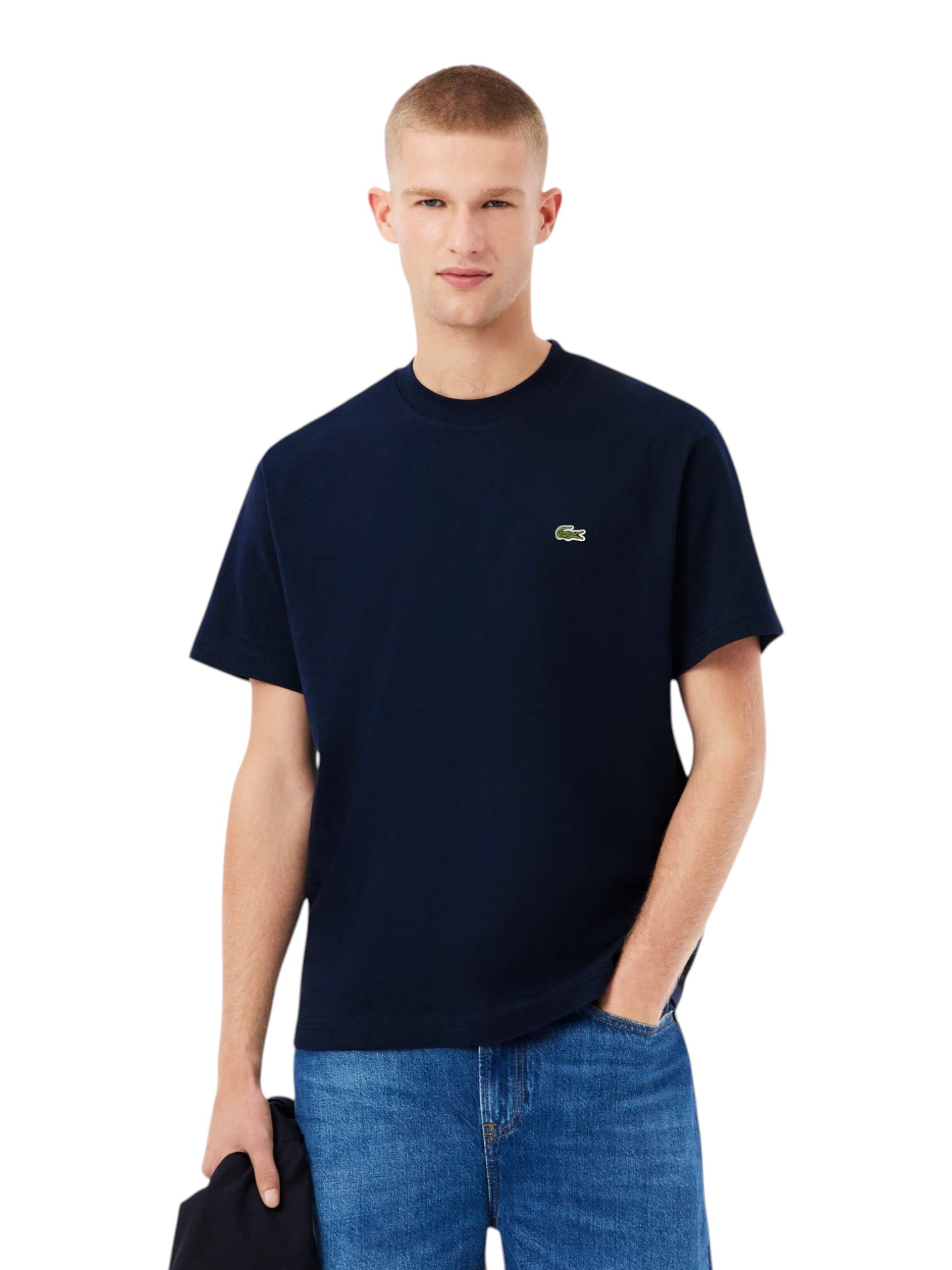 LACOSTE T. SHIRT OVER PURO COTONE