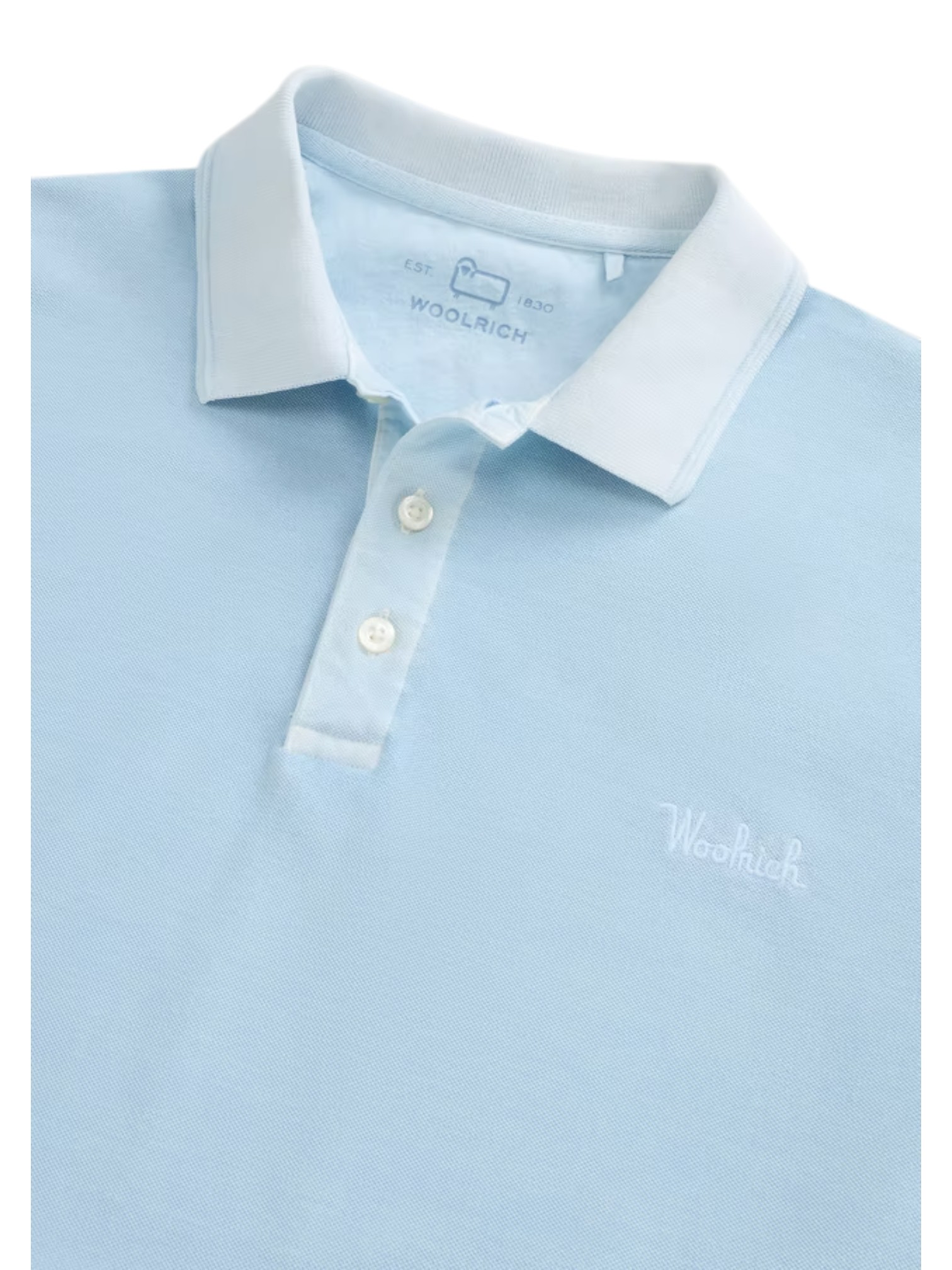 WOOLRICH POLO PIQUET VINTAGE PURO COTONE MANICA CORTA