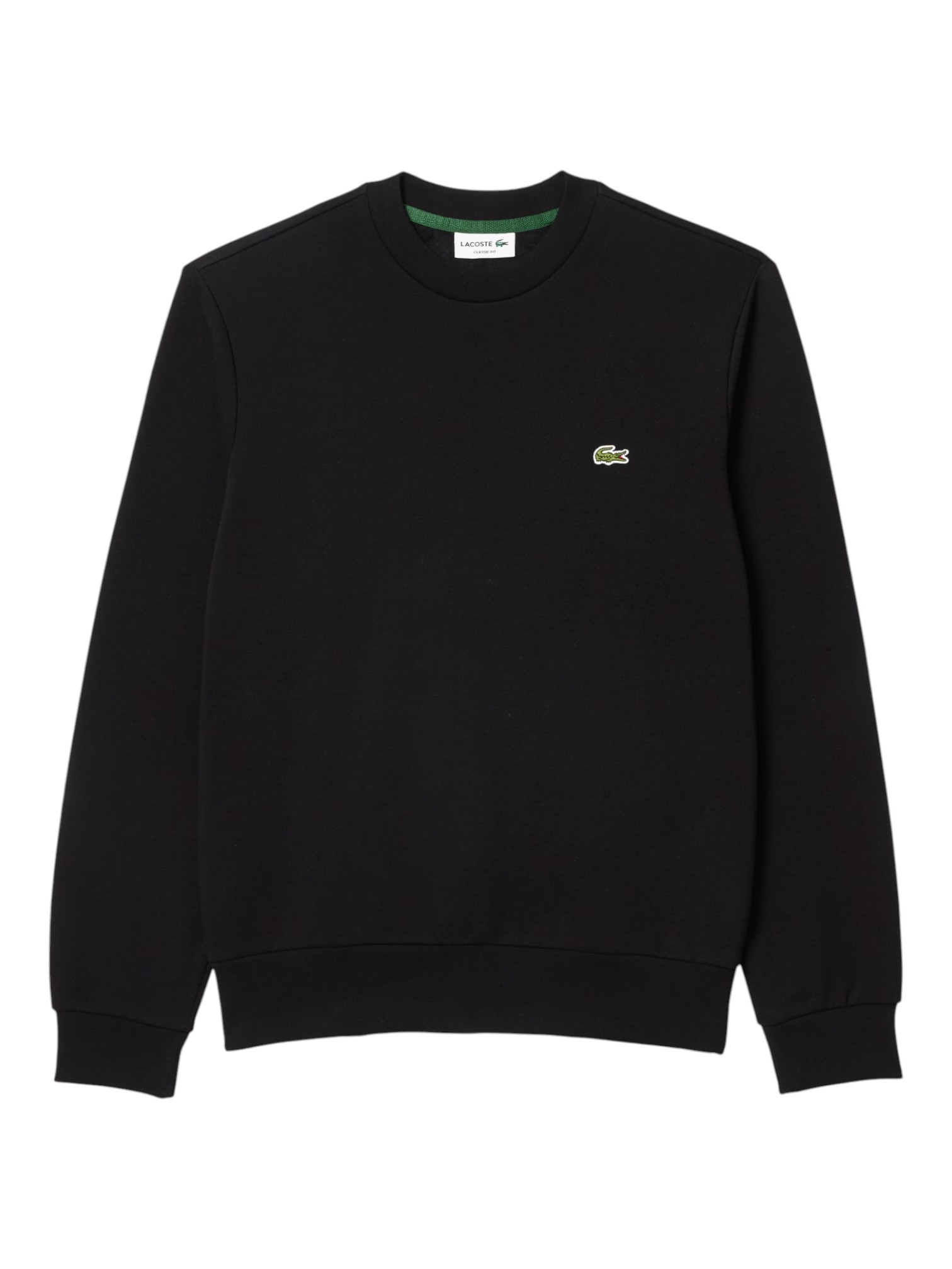 LACOSTE FELPA GIROCOLLO COTONE FELPATO