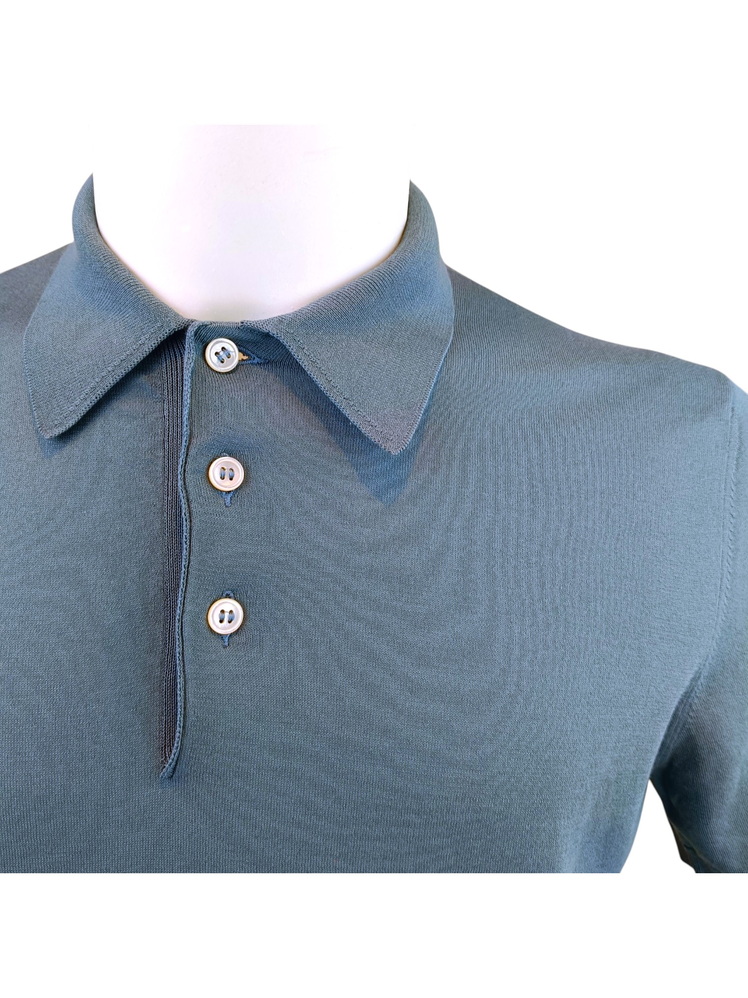 GRAN SASSO POLO TRICOT COTONE MANICA CORTA