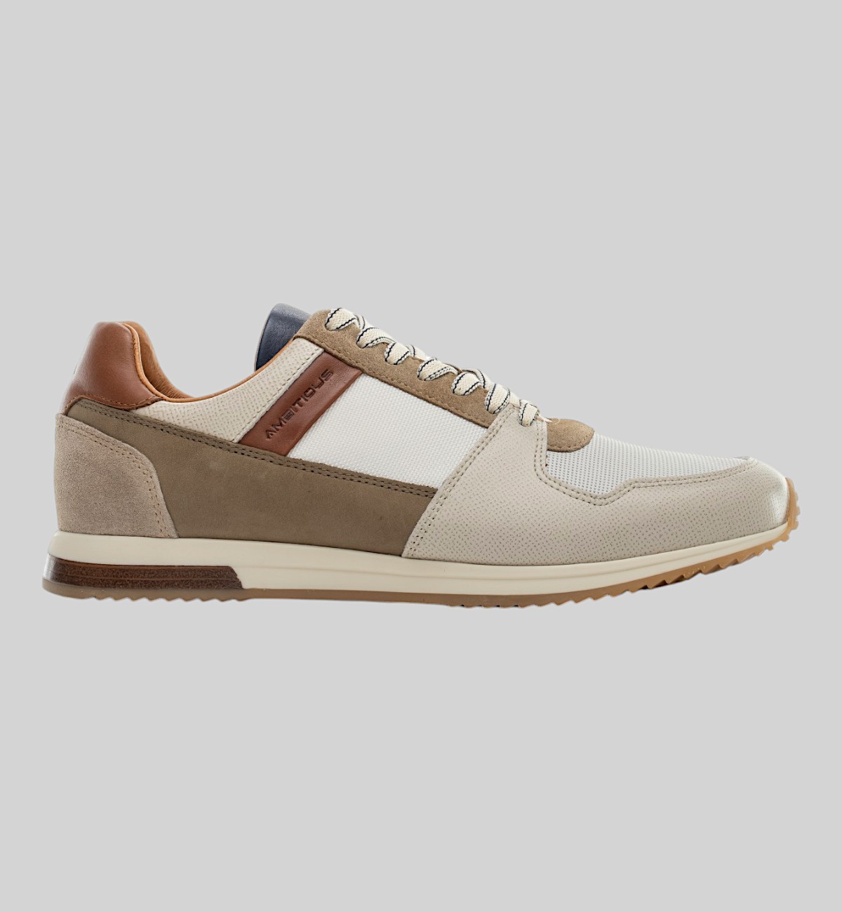 AMBITIOUS SNEAKERS PELLE E NYLON