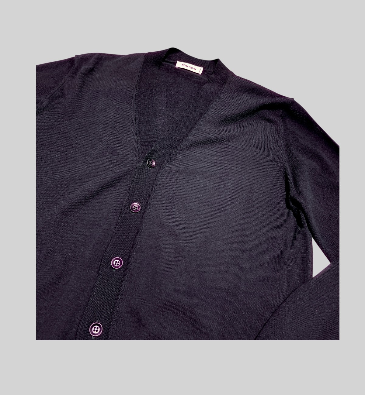 KANGRA CARDIGAN PURO COTONE