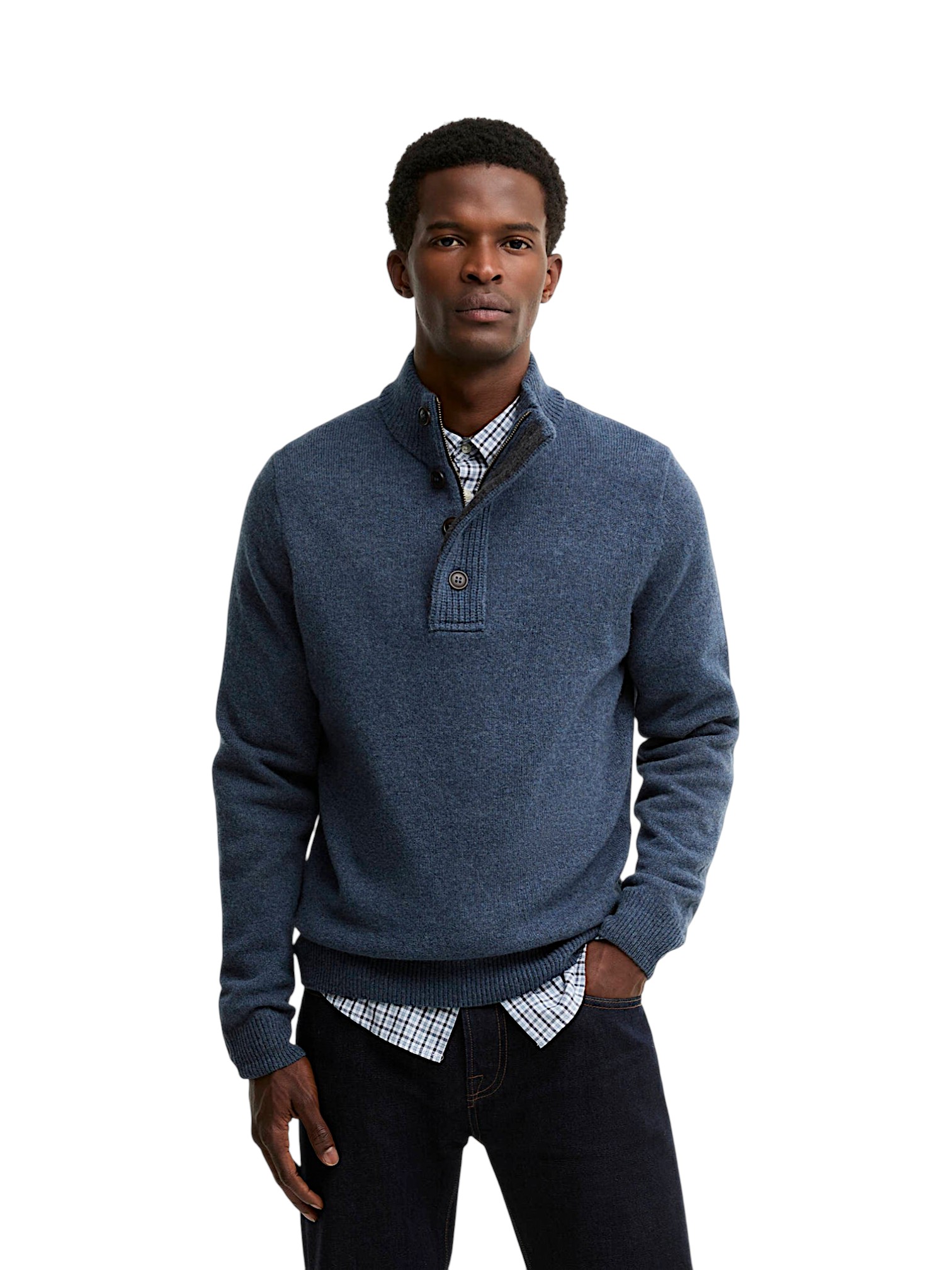 BARBOUR MAGLIA MEZZA ZIP PURA LANA