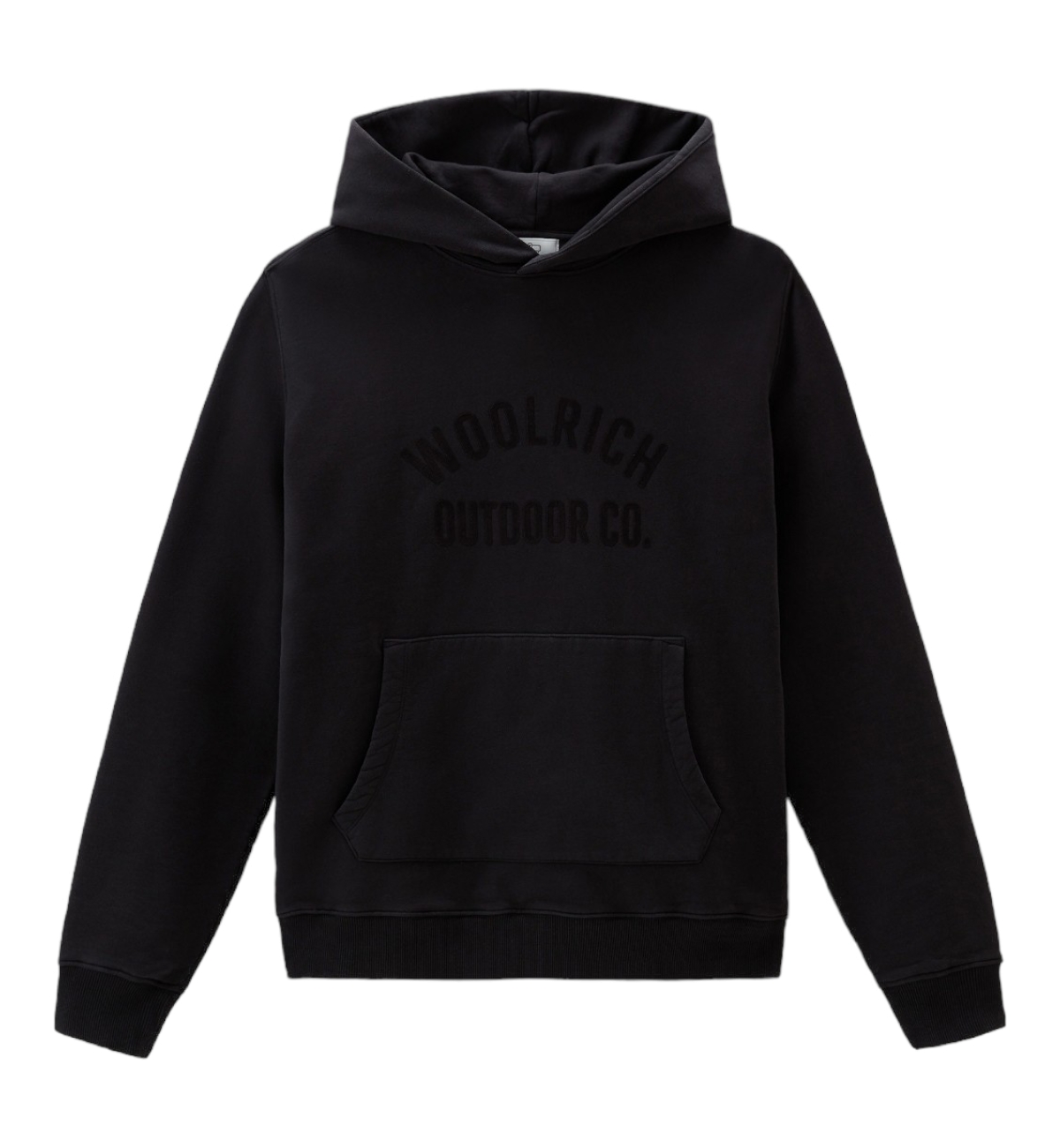 WOOLRICH FELPA CAPPUCCIO COTONE ORGANICO