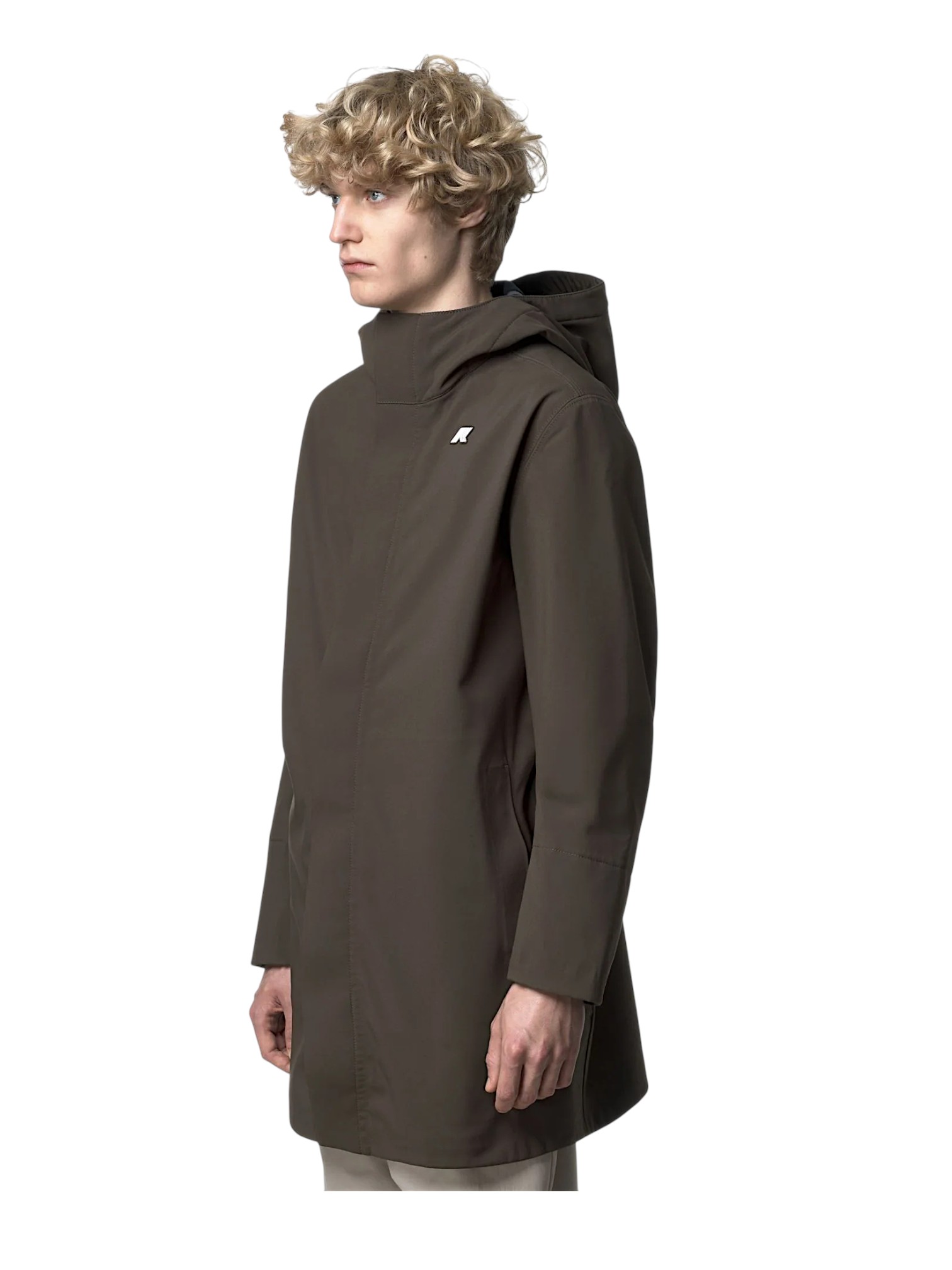 K-WAY TRENCH CAPPUCCIO