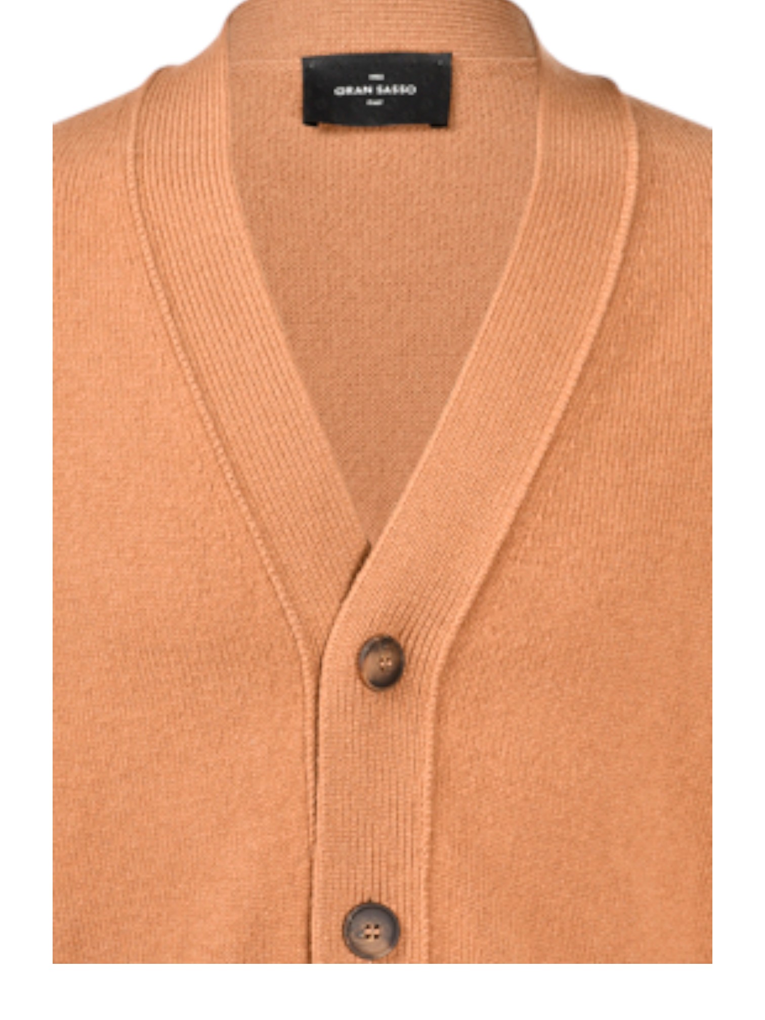 GRAN SASSO MAGLIA CARDIGAN PURA LANA