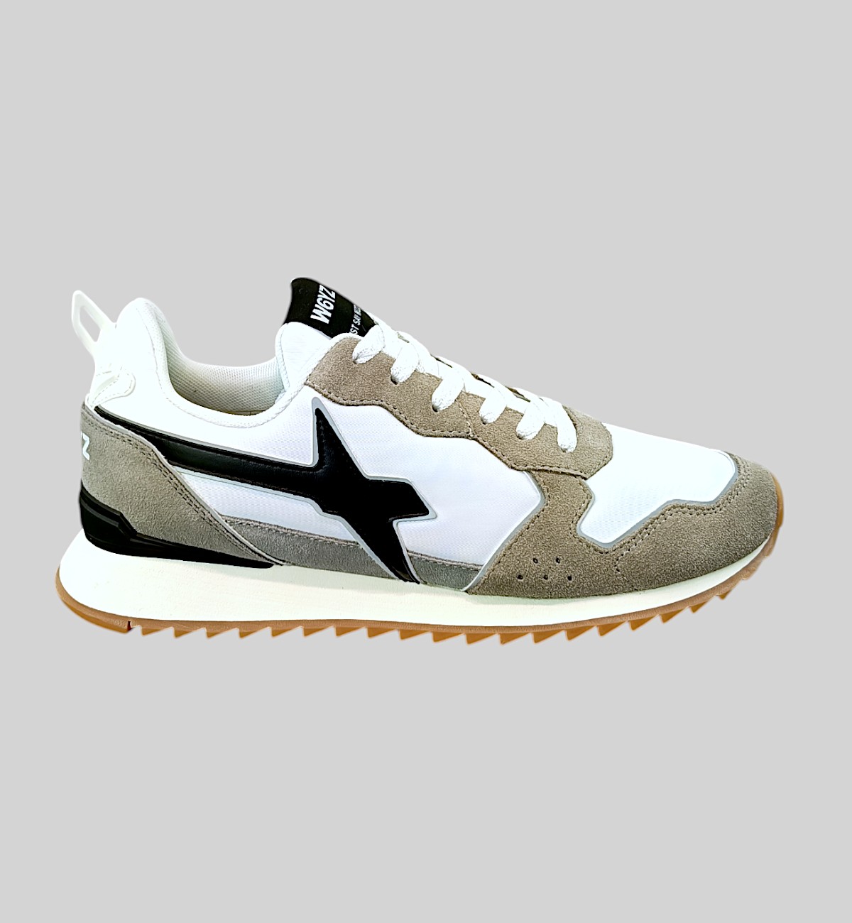 W6YZ SNEAKERS PELLE E NYLON