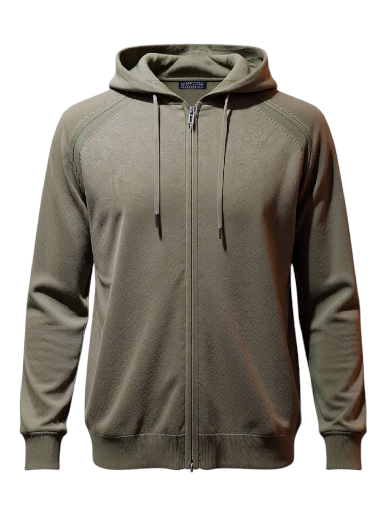 OUT/FIT GIUBBINO MAGLIA CAPPUCCIO TENCEL E SETA