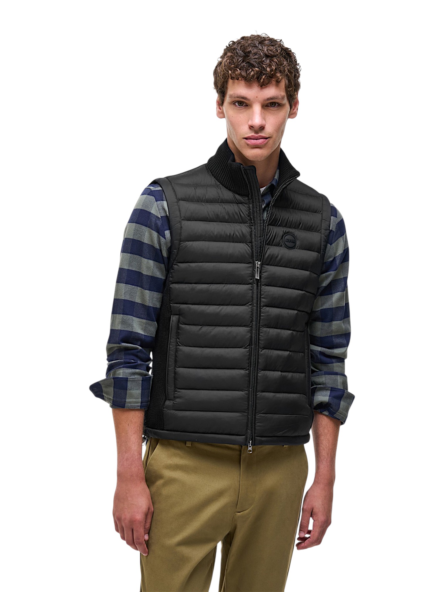 COLMAR 11000013 8ZX MULTI MATERIAL PADDED HYBRID VEST 0562
