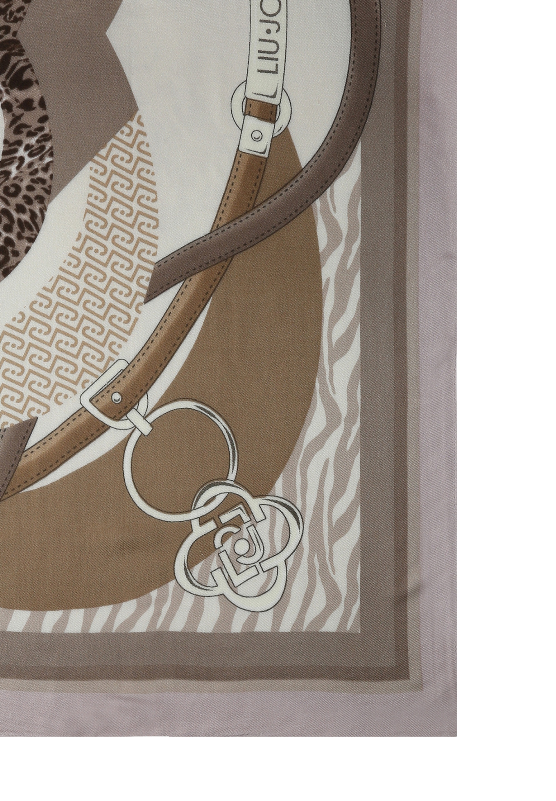 LIU JO FOULARD METAL MIX ANIMALIER