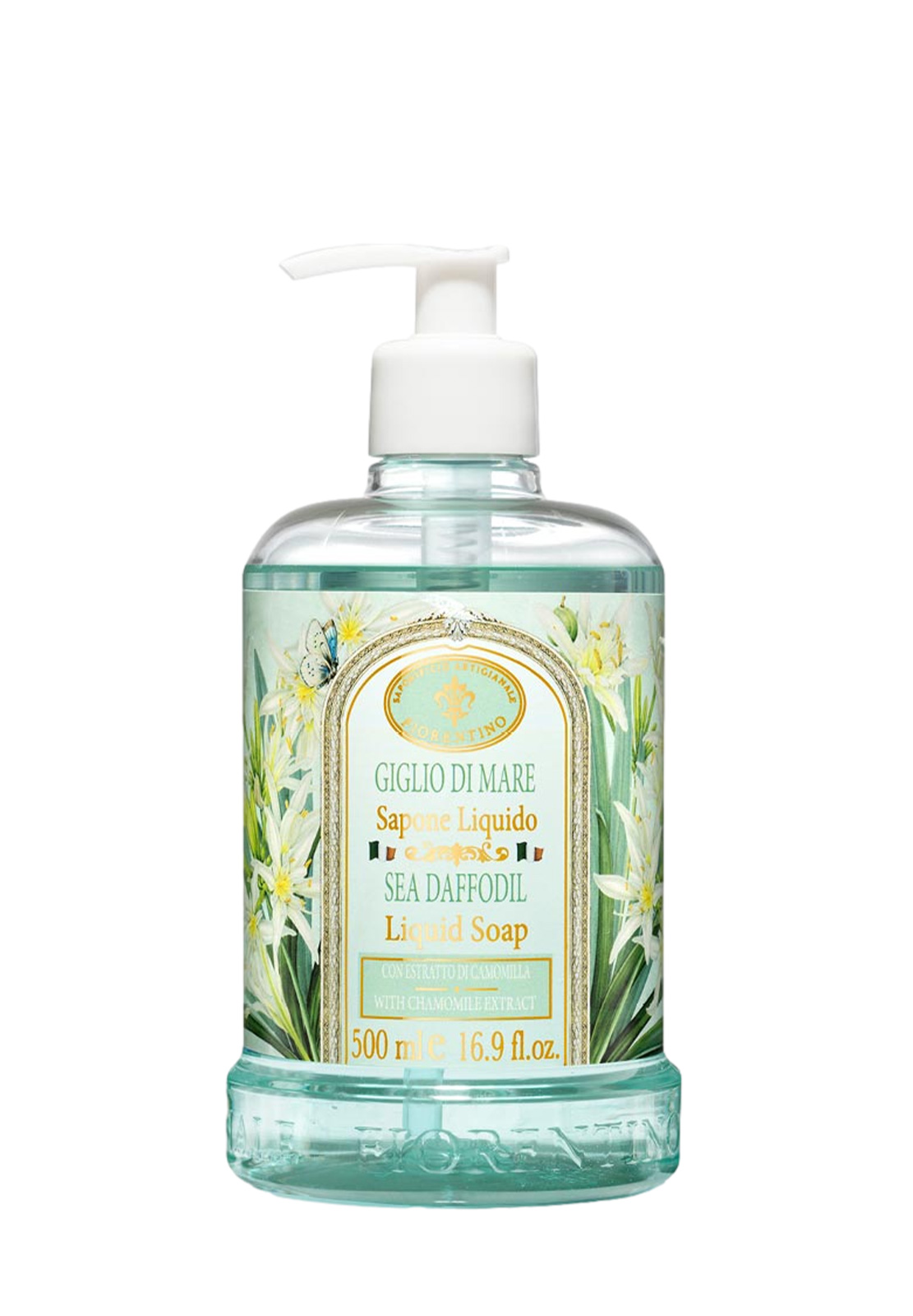 SAPONIFICIO ARTIGIANALE FIORENTINO SAPONE LIQUIDO AL GIGLIO DI MARE 500ML