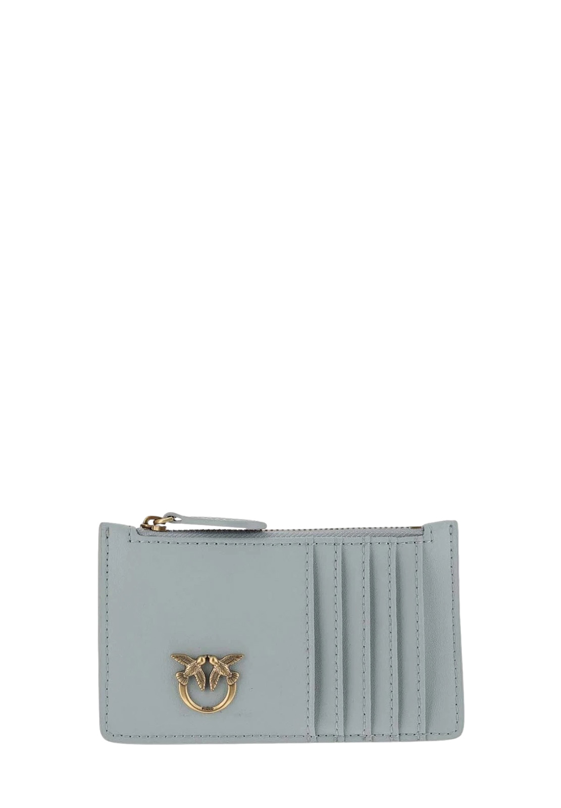 PINKO PORTA CARTE AIRONE CHEVRON CON ZIP