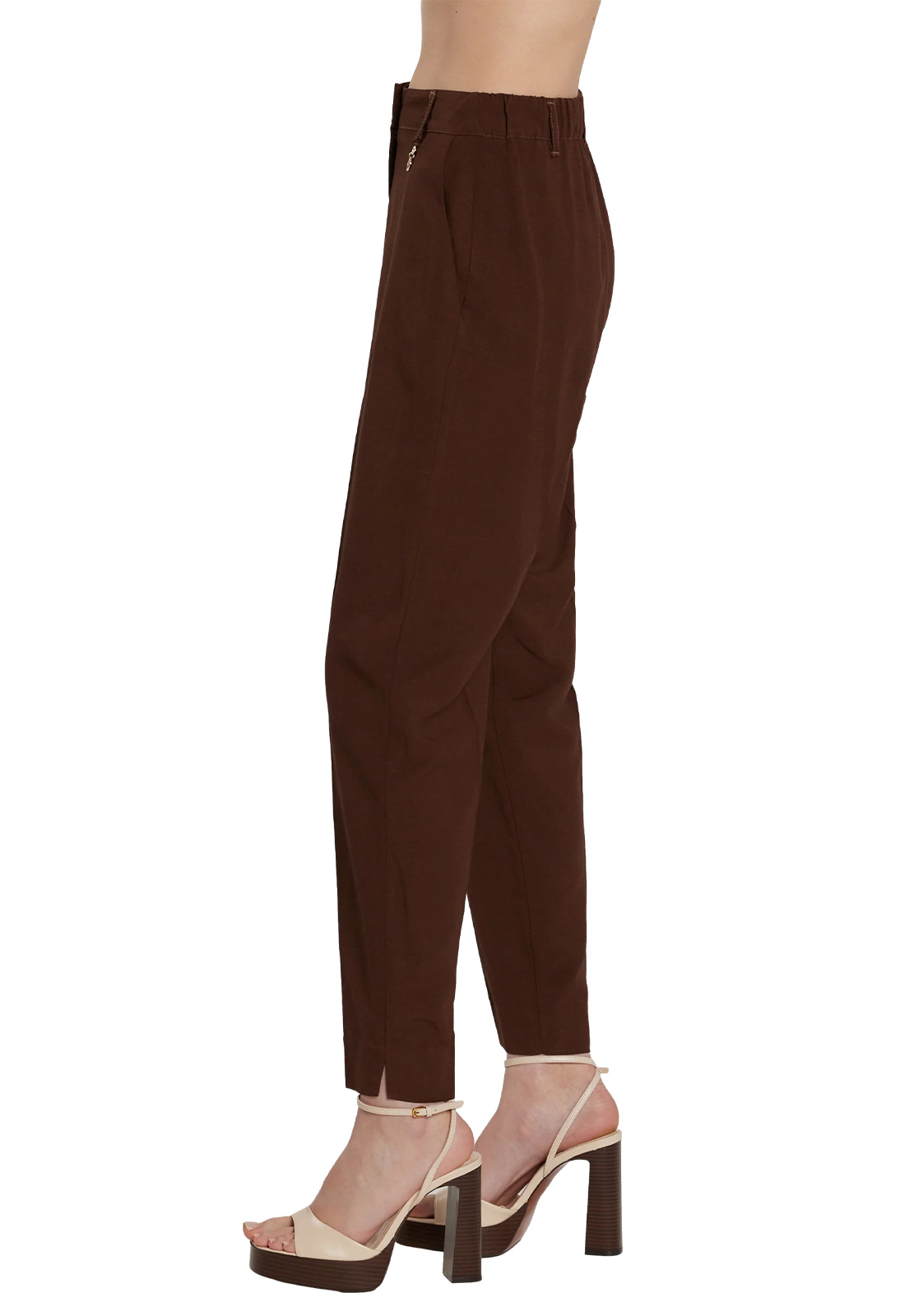 RELISH PANTALONI MEMPHIS VITA ALTA CON ELASTICO