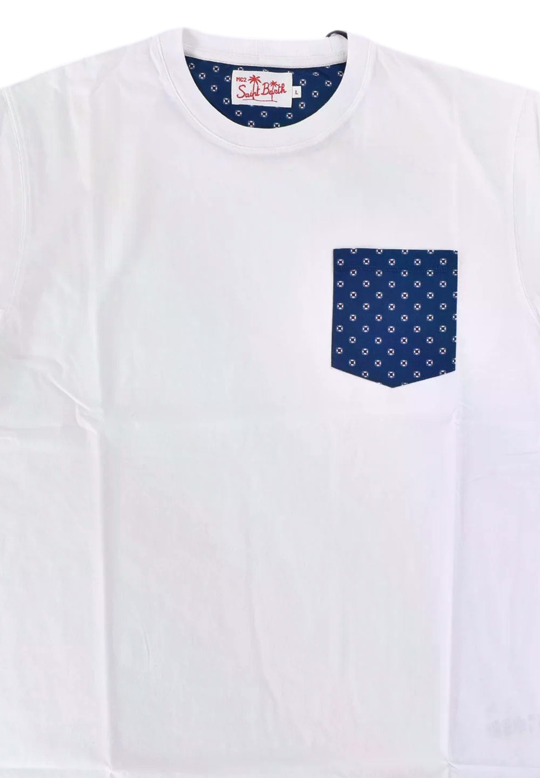 SAINT BARTH T-SHIRT CON TASCHINO SALVAGENTE