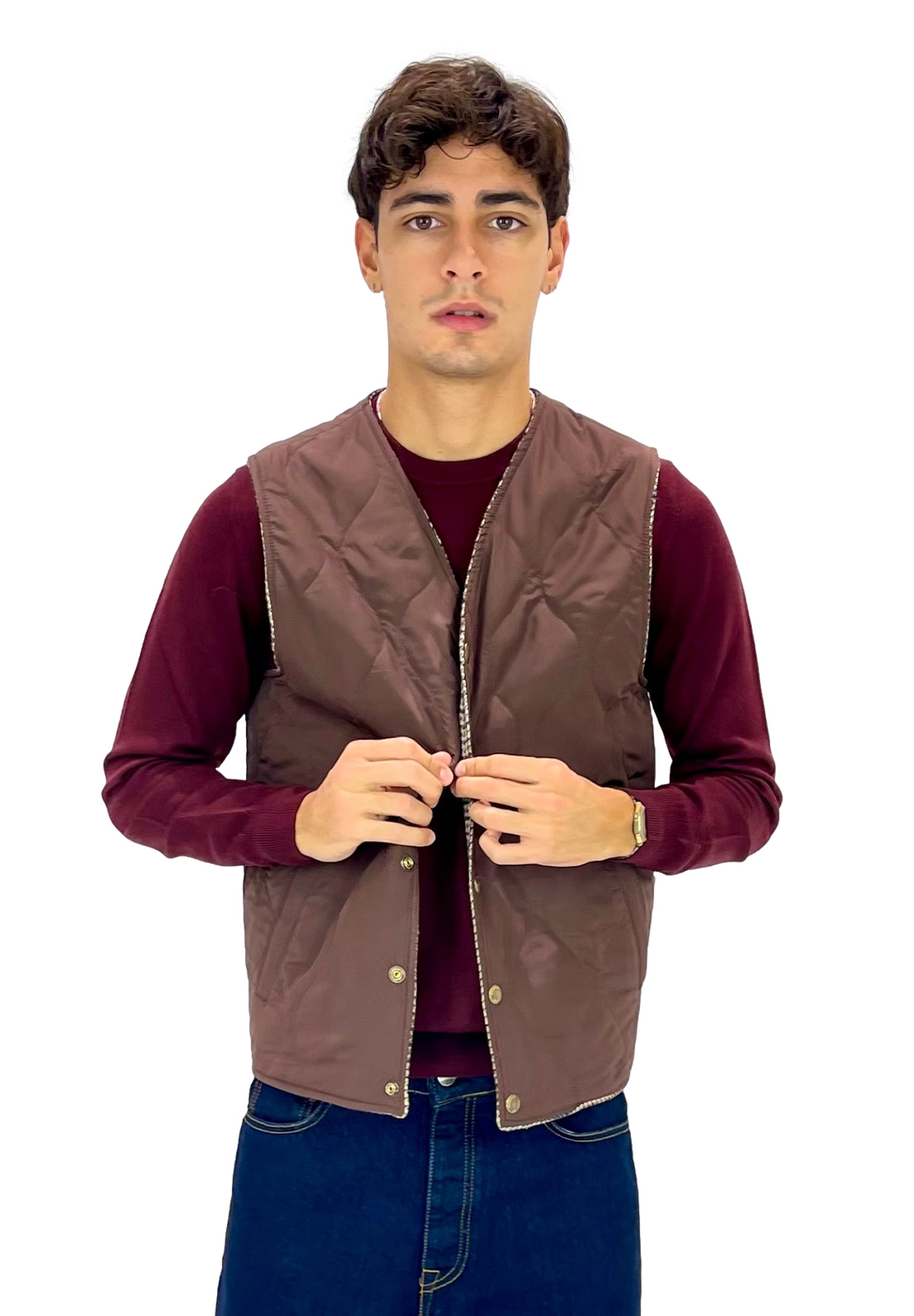 OVERIVER GILET REVERSIBILE RIFFS