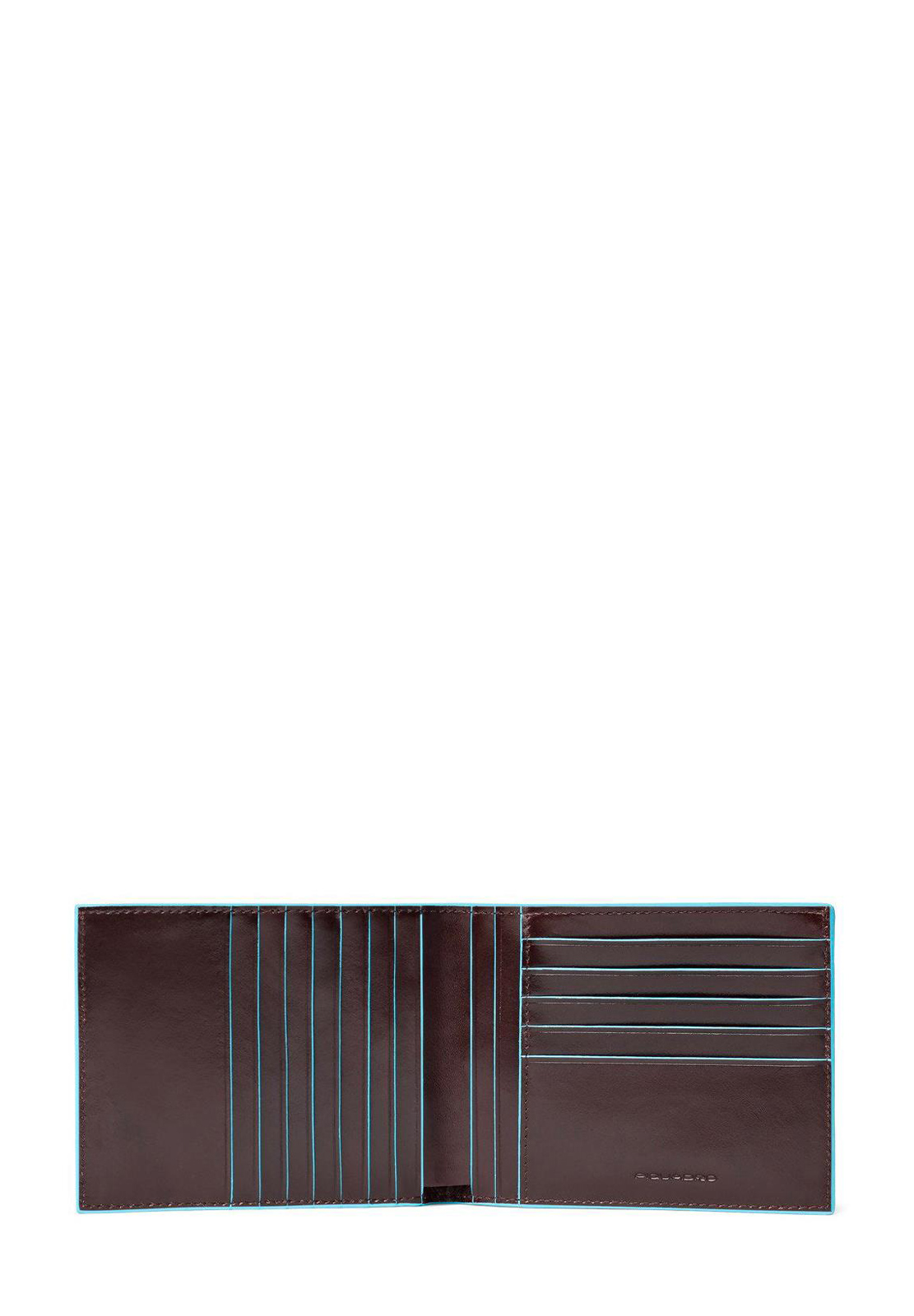 PIQUADRO PORTAFOGLI IN PELLE CON PORTA CARTE