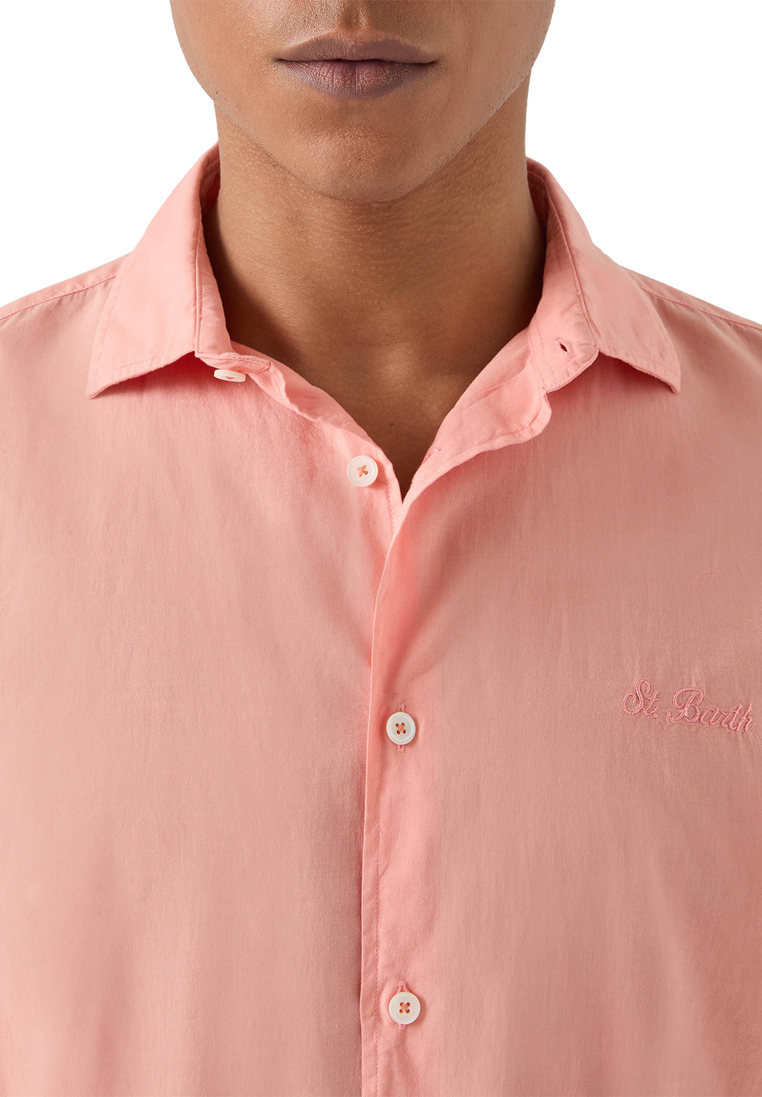SAINT BARTH CAMICIA IN MUSSOLA DI COTONE