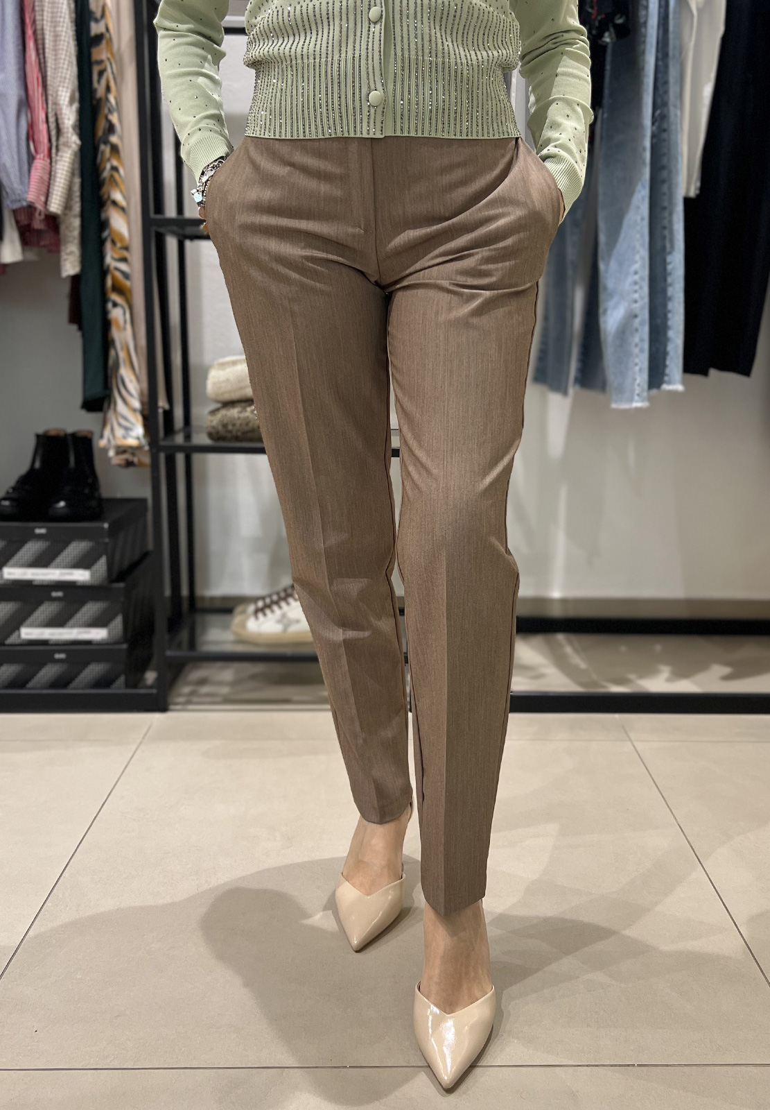 HAVEONE PANTALONE SIGARETTA