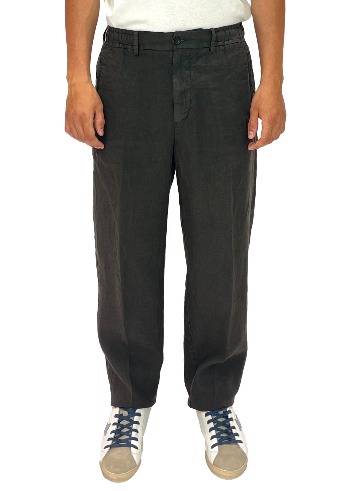 BE ABLE PANTALONI VINCENT 100% LINO