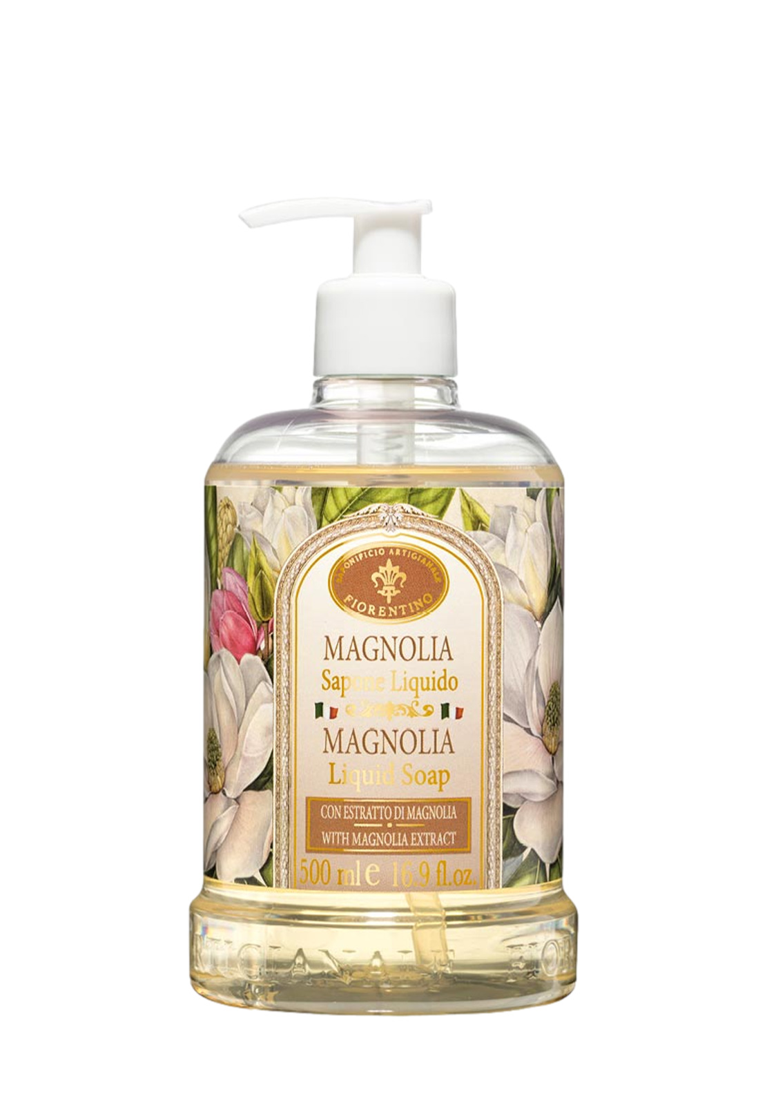SAPONIFICIO ARTIGIANALE FIORENTINO SAPONE LIQUIDO MAGNOLIA 500ML