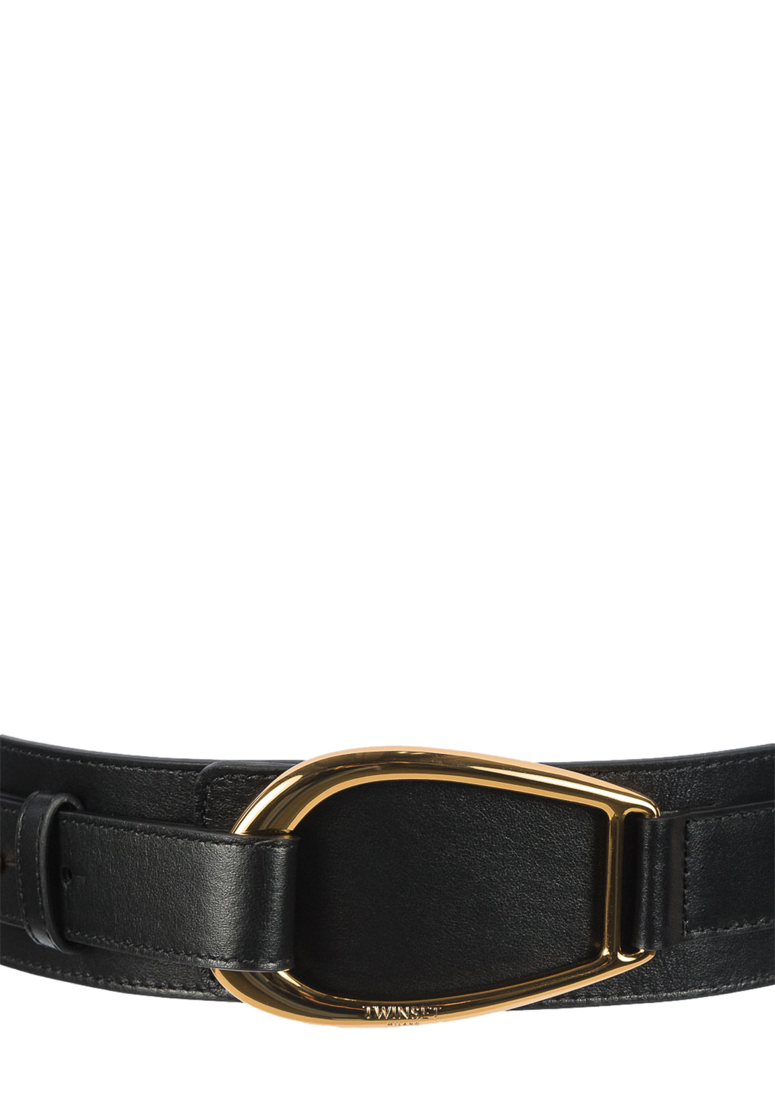 TWINSET CINTURA IN PELLE CON FIBBIA