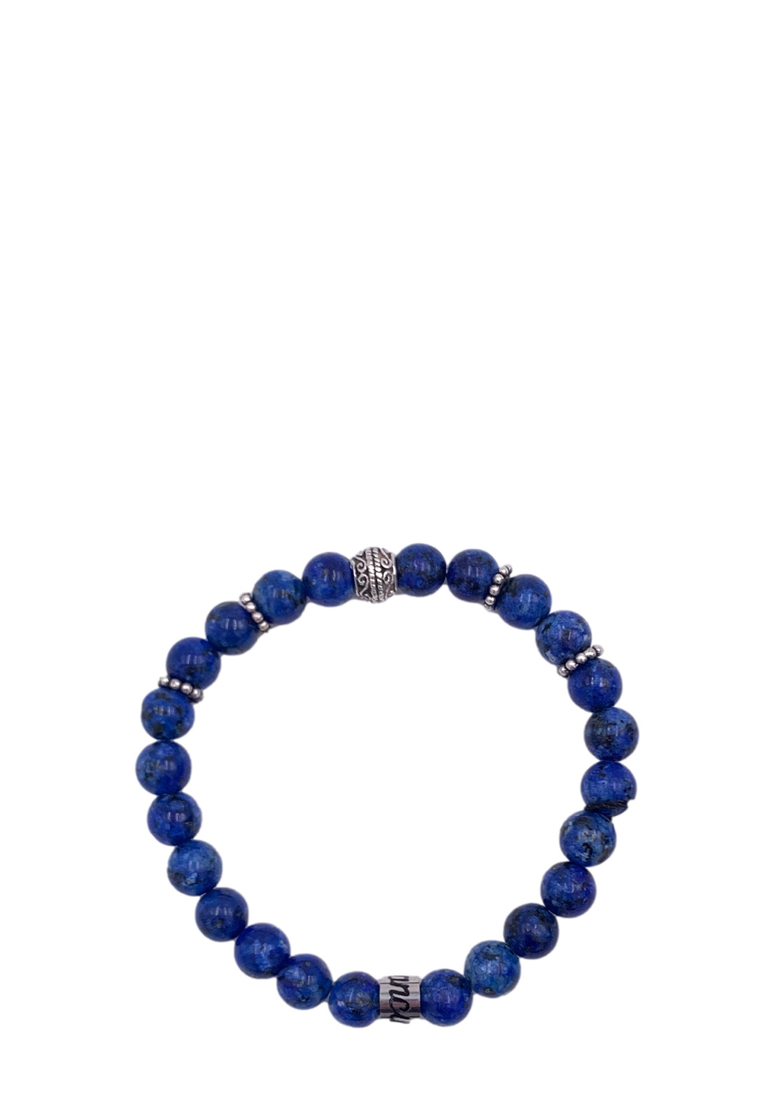 MANCINO BRACCIALE ELASTICO CON PIETRE NATURALI 8MM