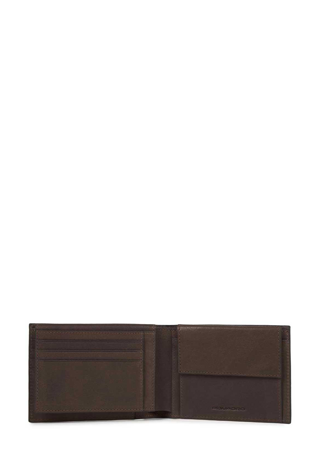 PIQUADRO BLACK SQUARE PORTAFOGLI COMPLETO