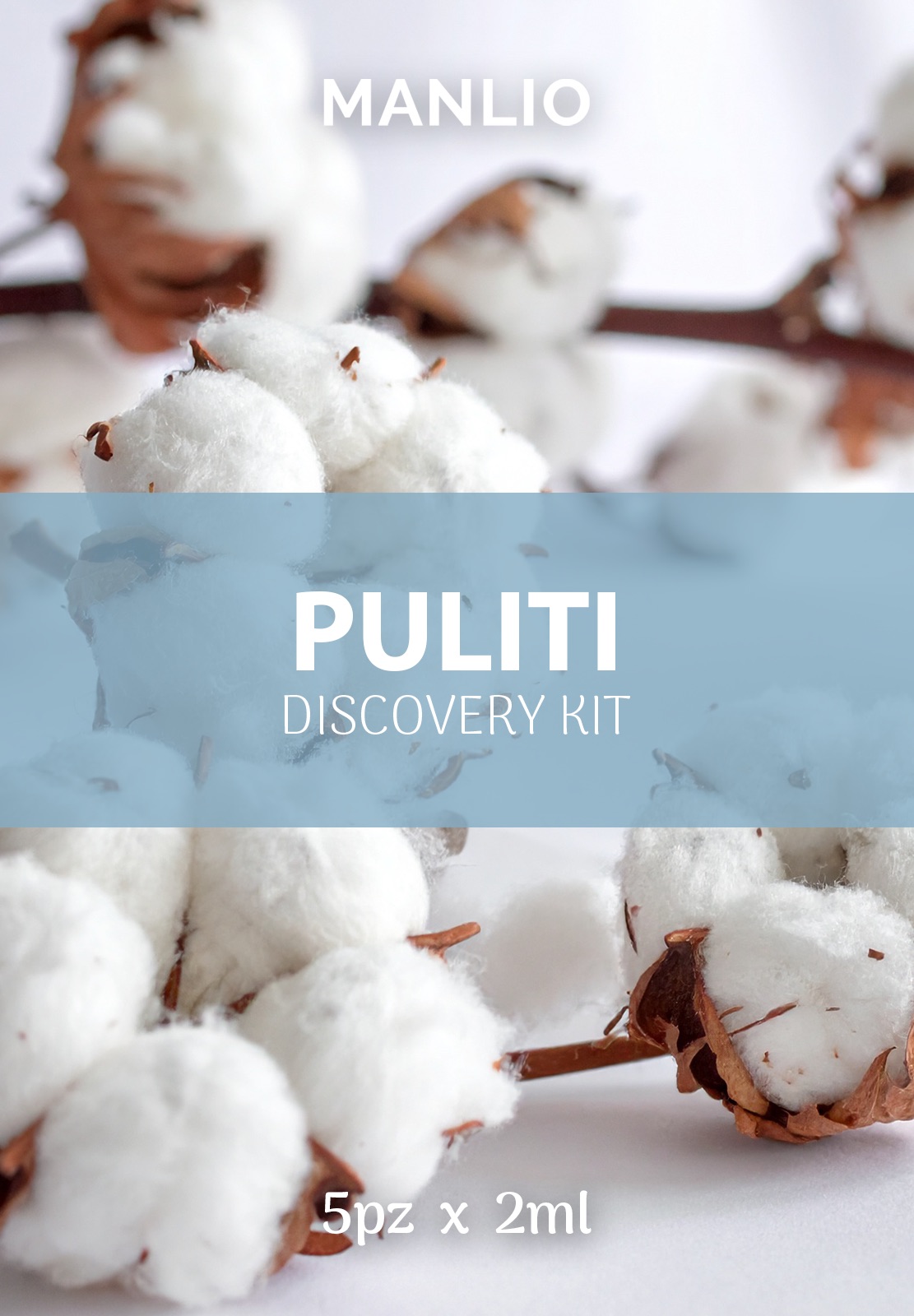 MANLIO DISCOVERY KIT PULITI - 5 FIALE