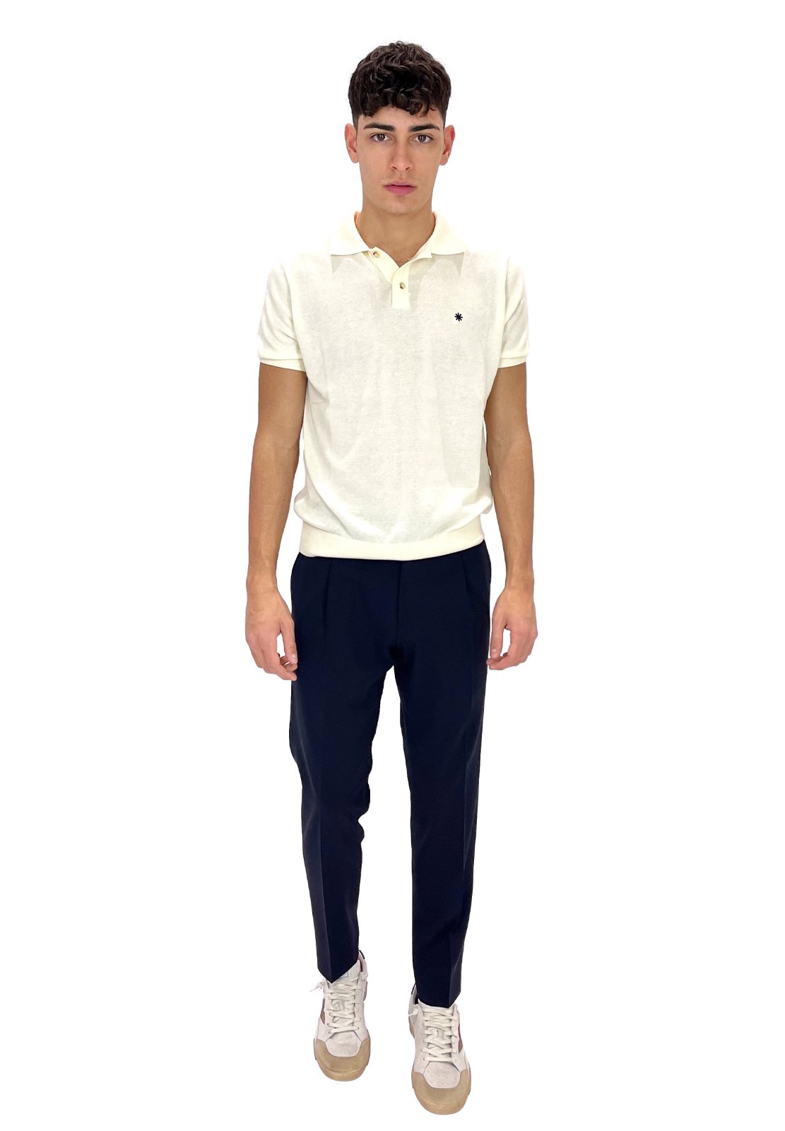 ENTRE AMIS PANTALONI TK AMERICA CORTO IN COTONE
