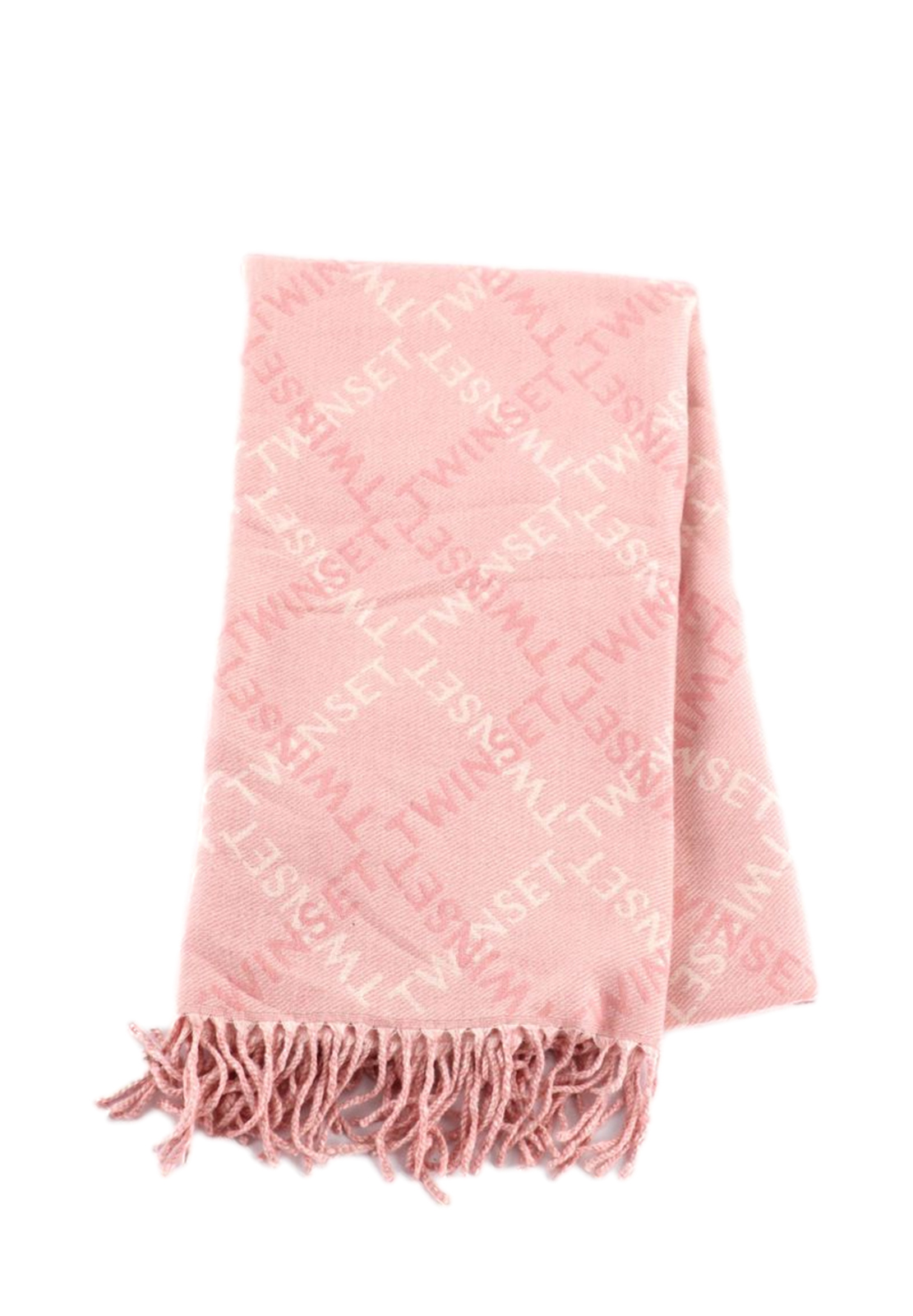 TWINSET SCIARPA CON FRANGE
