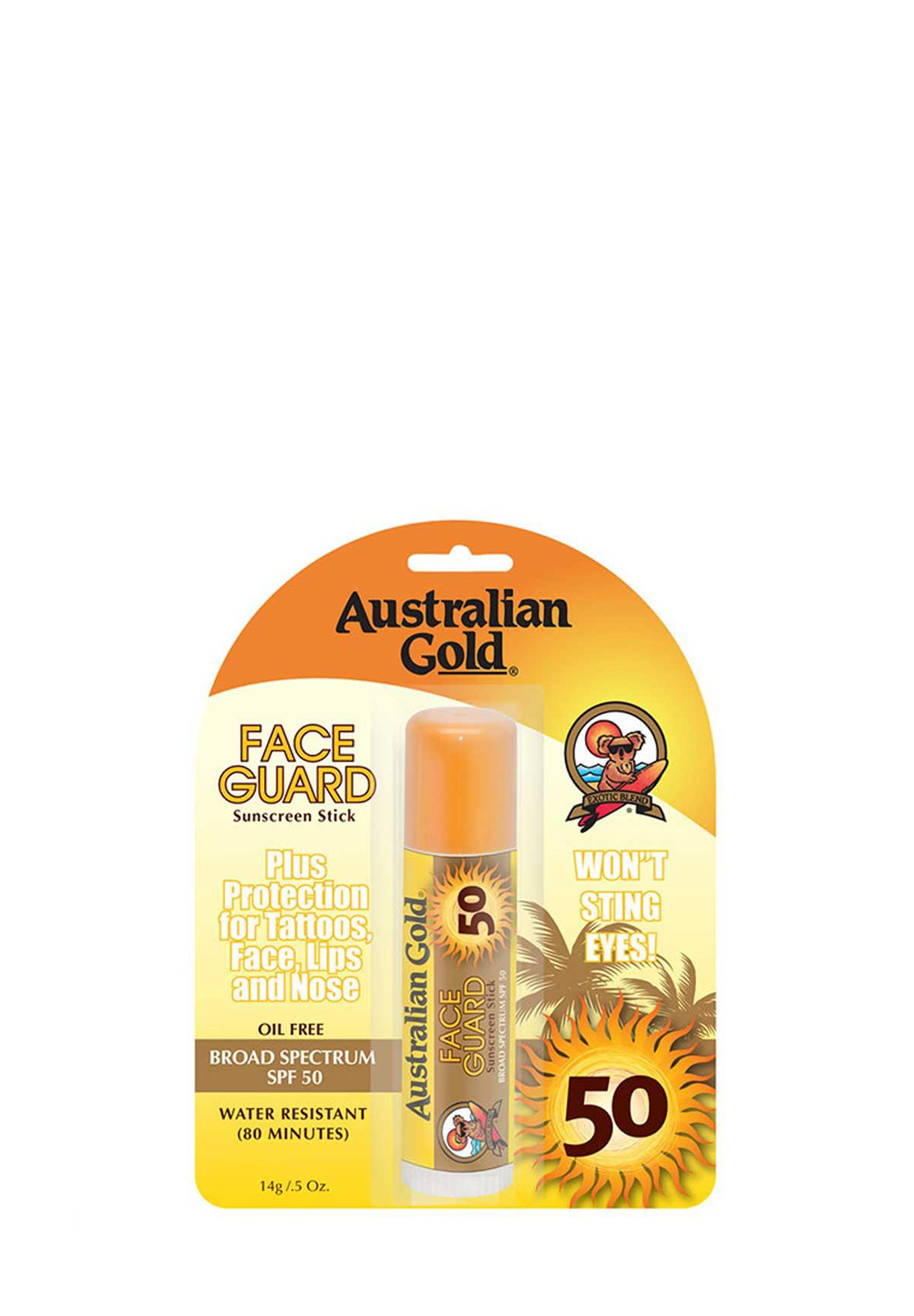 AUSTRALIAN GOLD FACE GUARD SPF50 17GR