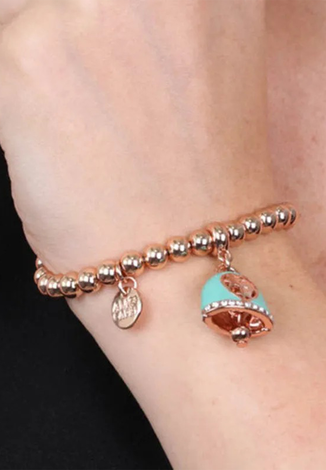 AMO CAPRI BRACCIALE CAMPANA VERDE CON STELLE