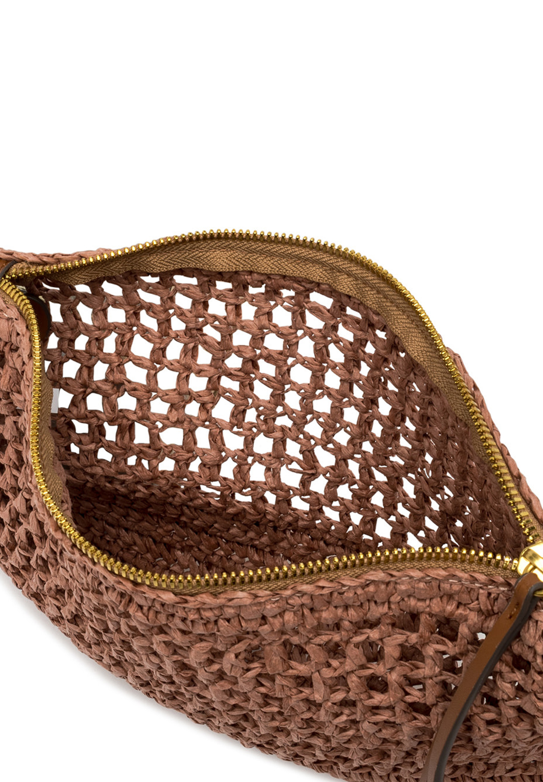 GIANNI CHIARINI CLUTCH IN PAGLIA CROCHET NEFELI