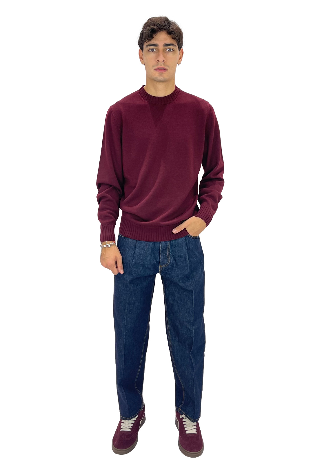 SAINT BARTH GIROCOLLO LAMBSWOOL
