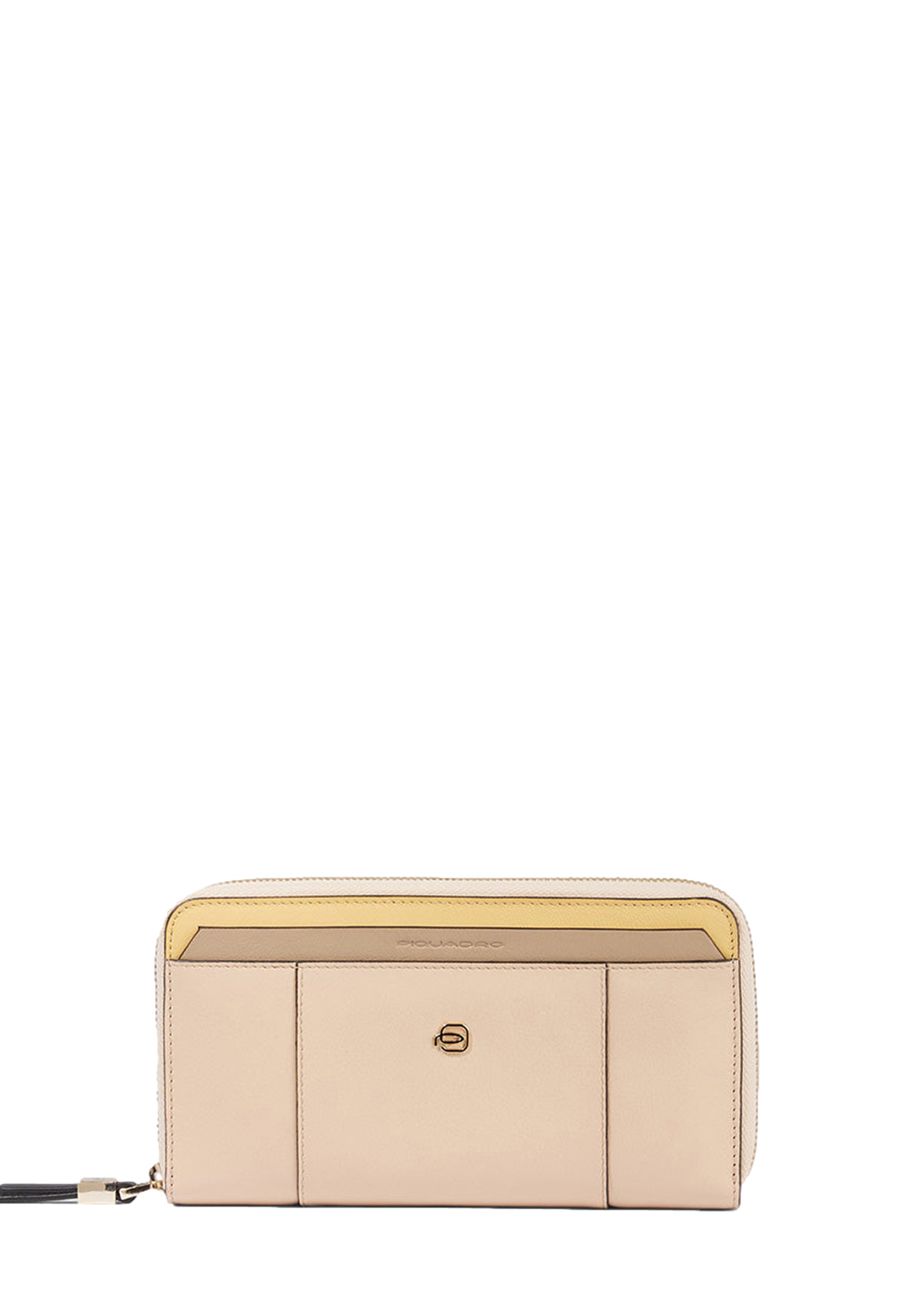 PIQUADRO PORTAFOGLI 4 SOFFIETTI CON ZIP