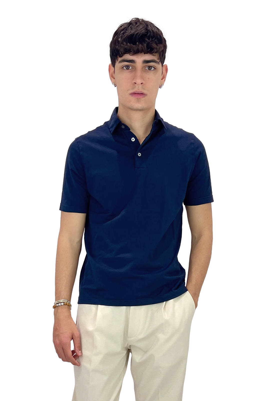 FILIPPO DE LAURENTIIS POLO MANICA CORTA