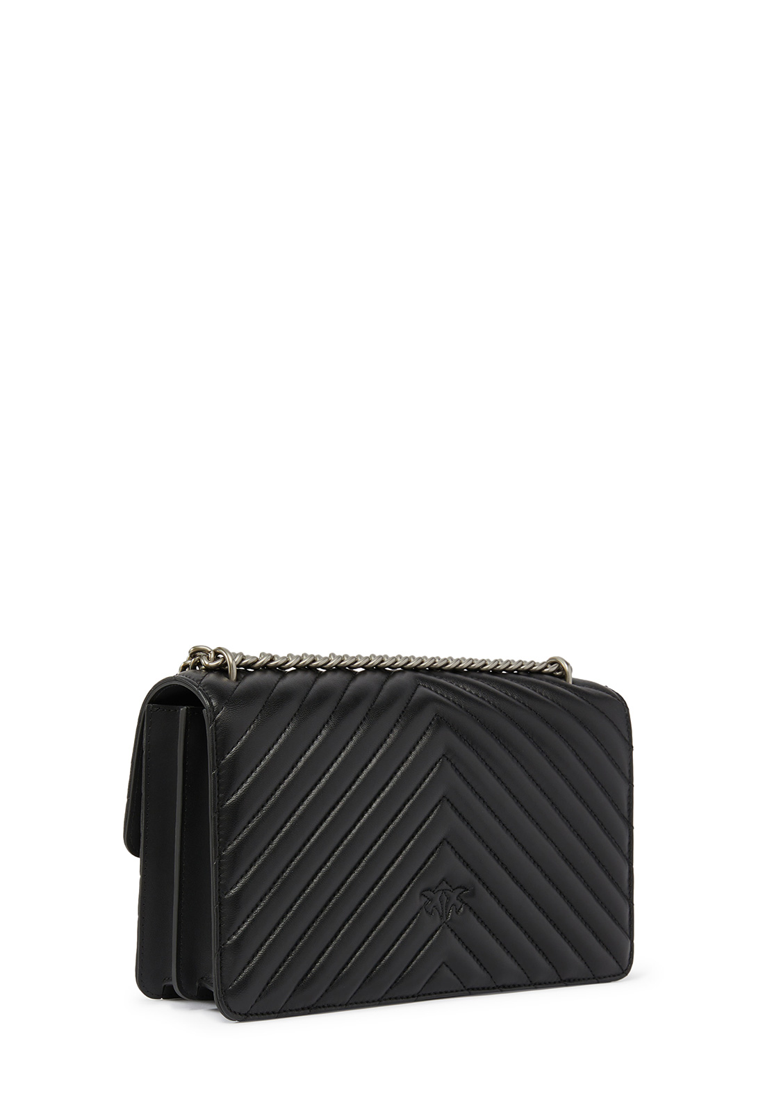 PINKO BORSA LOVE ONE CLASSIC NAPPA CHEVRON