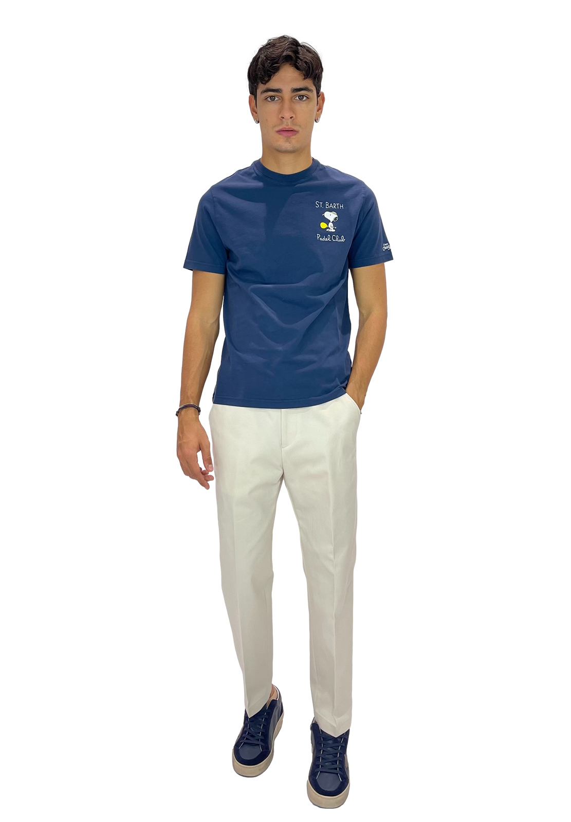 SAINT BARTH T-SHIRT SNOOPY PADEL CLUB