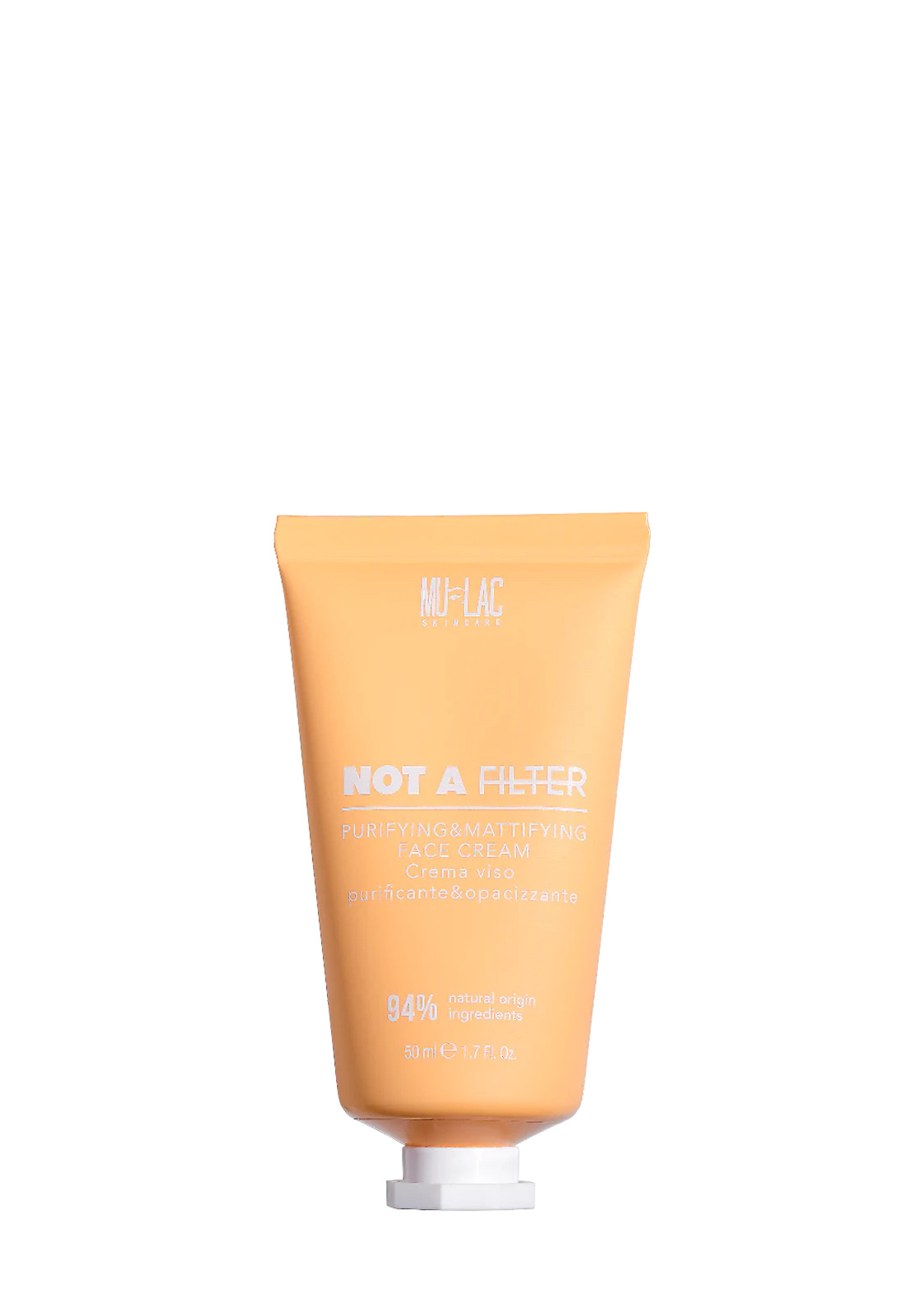 MULAC NOT A FILTER CREMA VISO PURIFICANTE E OPACIZZANTE 50ML