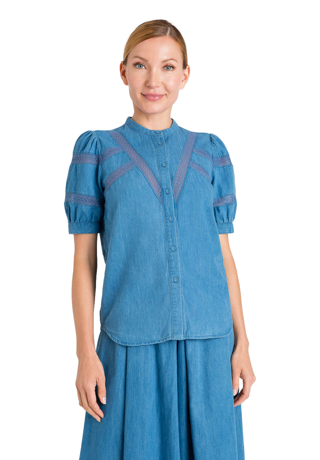 TWINSET CAMICIA DENIM
