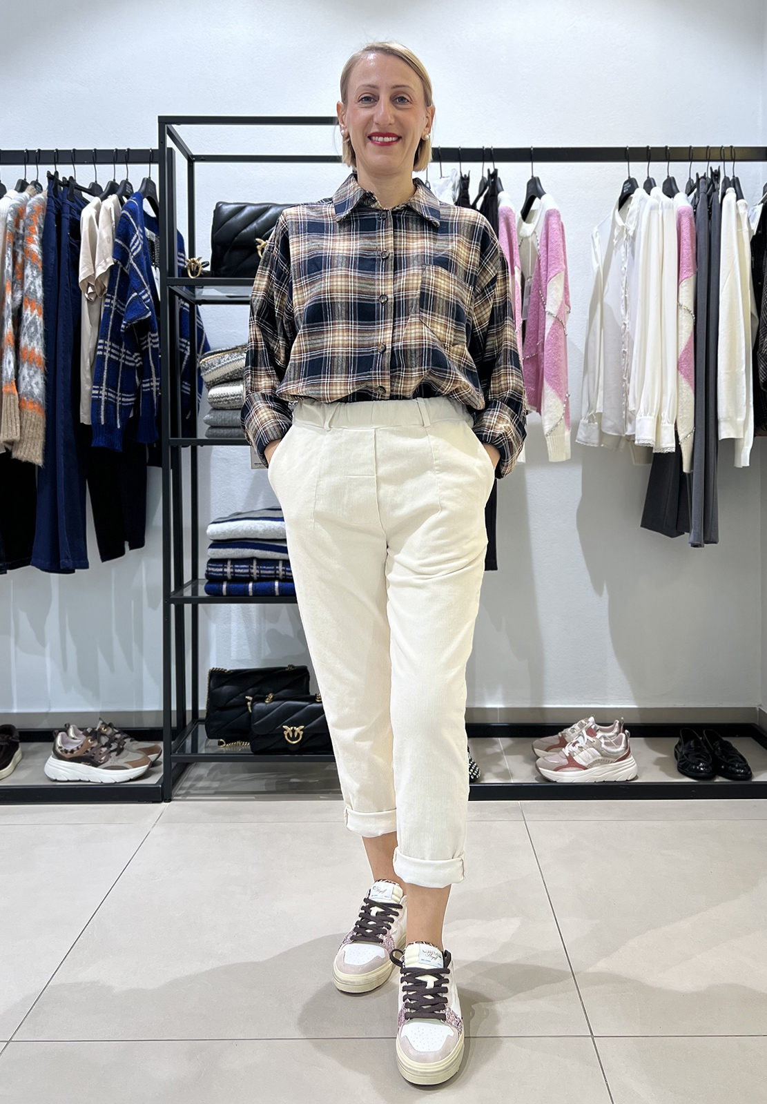 MOTEL CAMICIA STAMPA CHECK