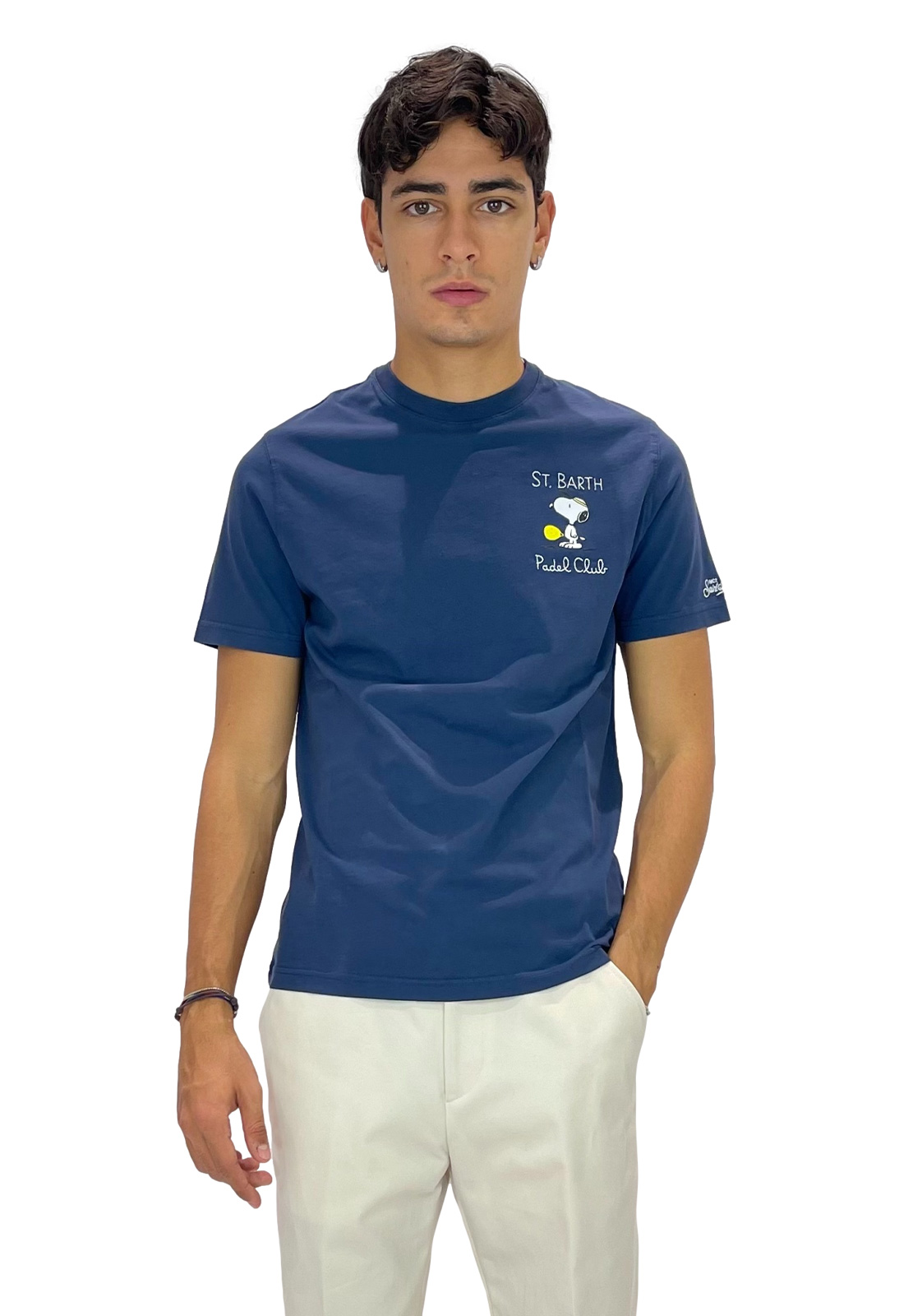SAINT BARTH T-SHIRT SNOOPY PADEL CLUB