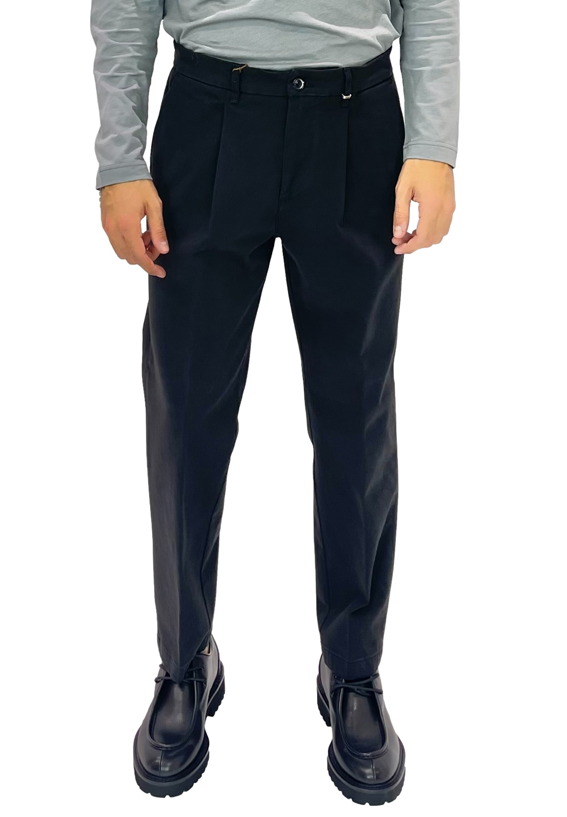 AIBURAI PANTALONI URANO COTONE LAVATO