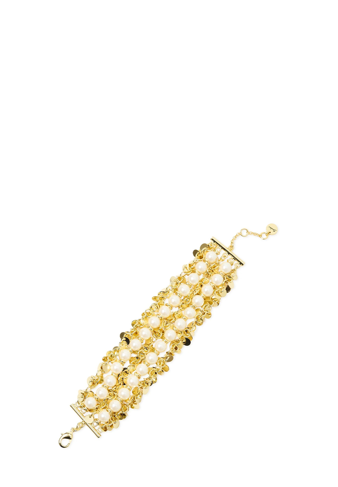 SODINI BRACCIALE PAILLETTES E PERLE EVE