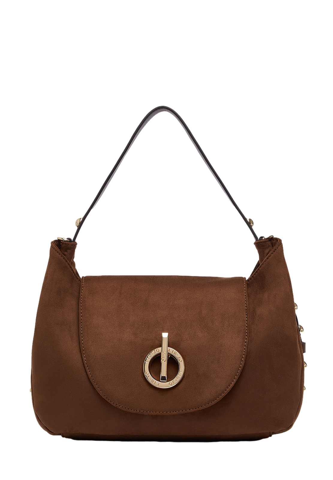 LIU JO BORSA SCAMOSCIATA CON BORCHIE