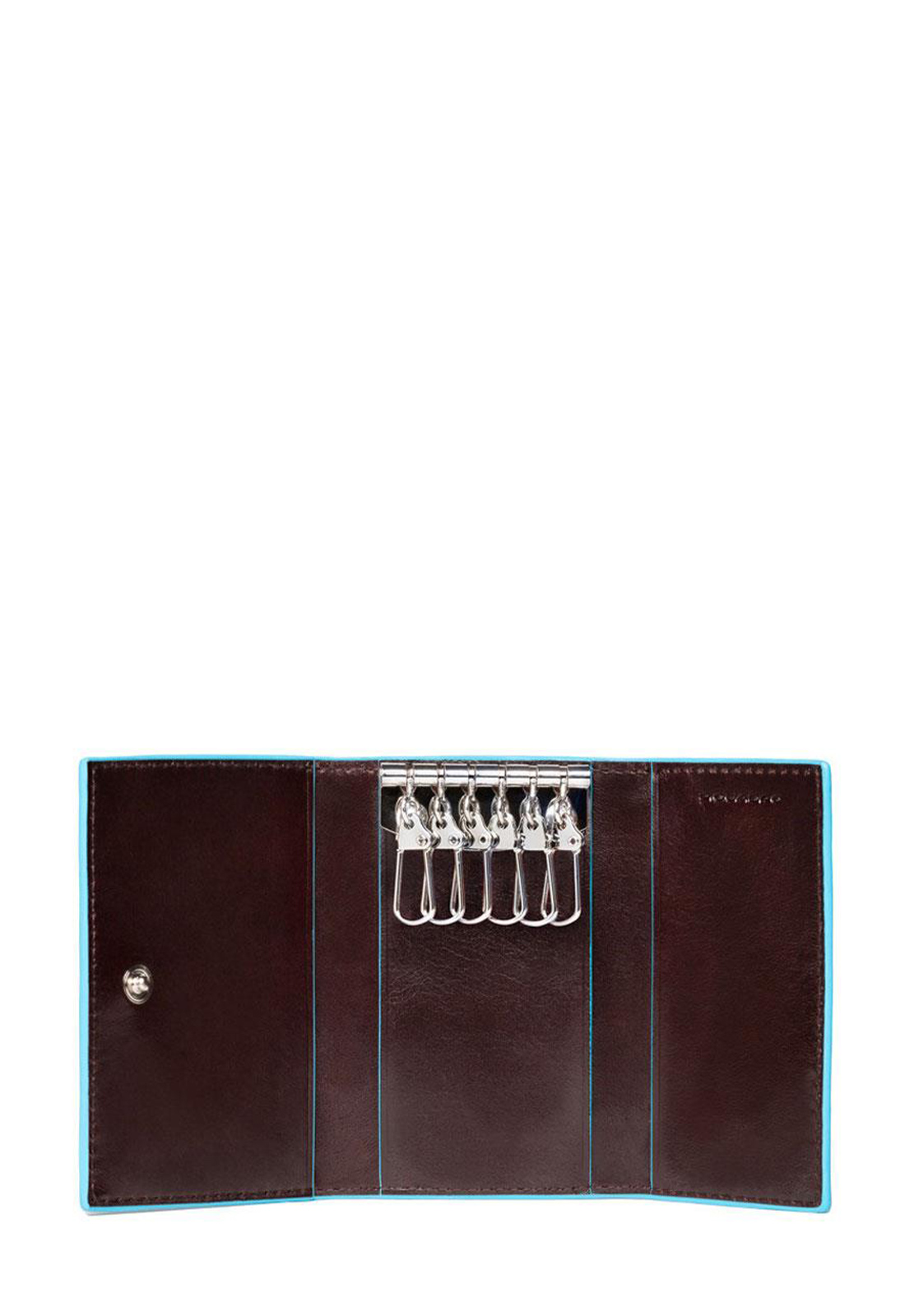 PIQUADRO BLUE SQUARE PORTACHIAVI PELLE