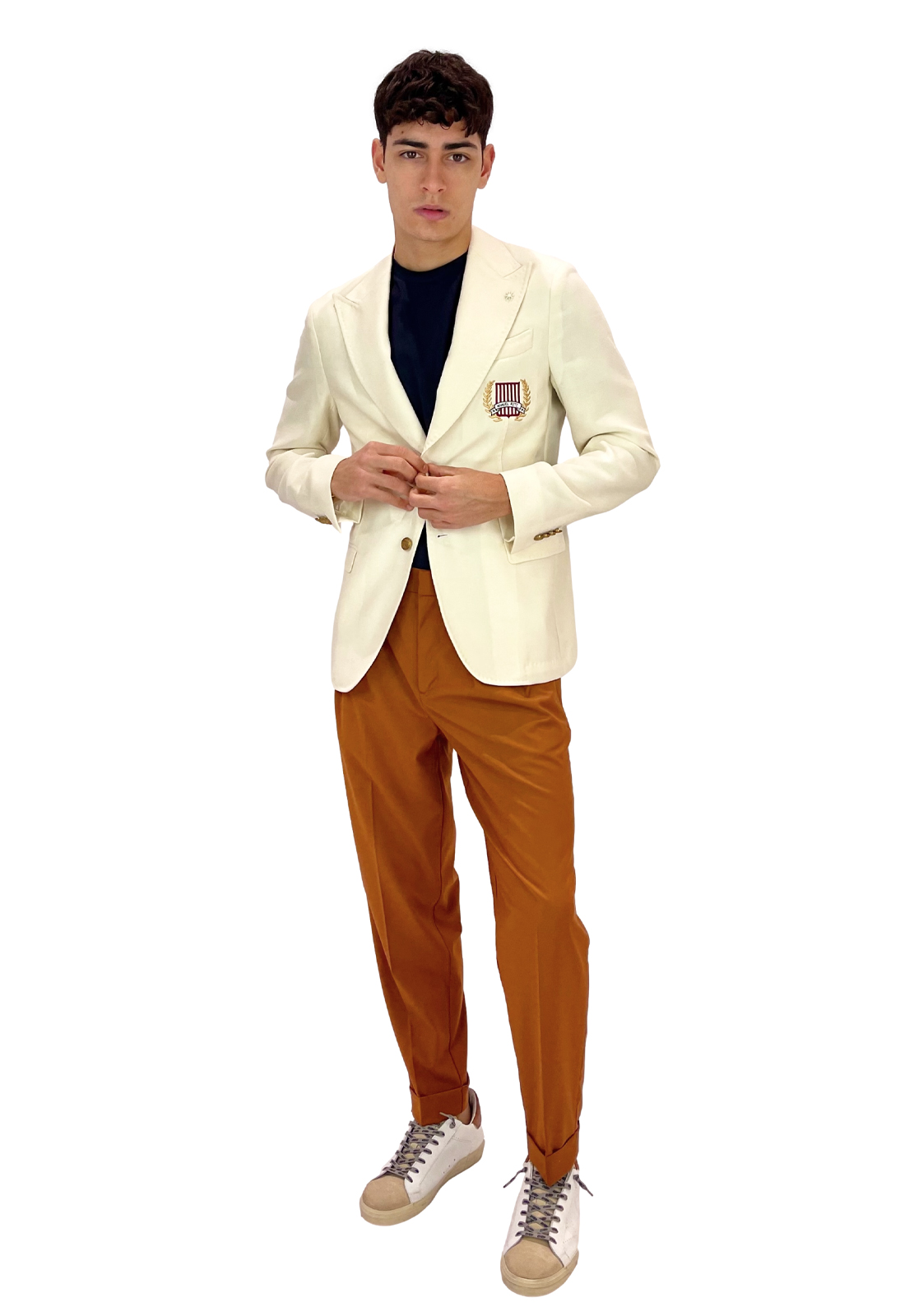 BONHEUR PANTALONI DOPPIA PENCES