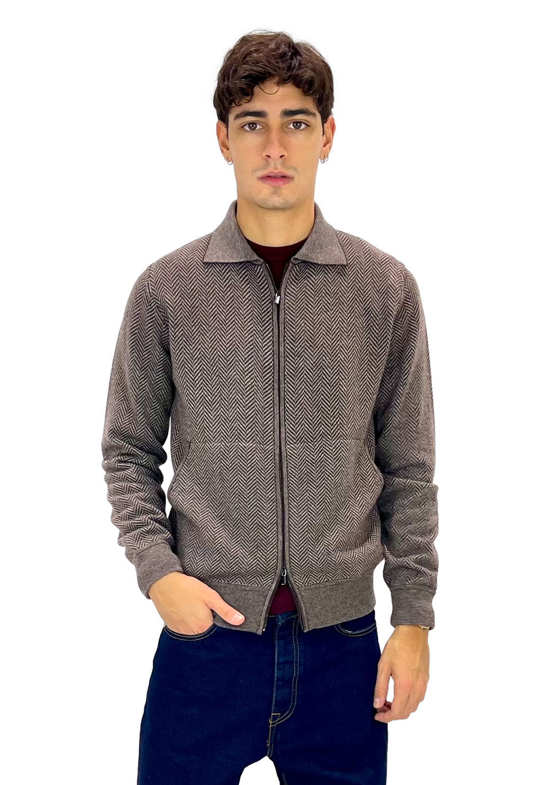 FILIPPO DE LAURENTIIS POLO FULLZIP